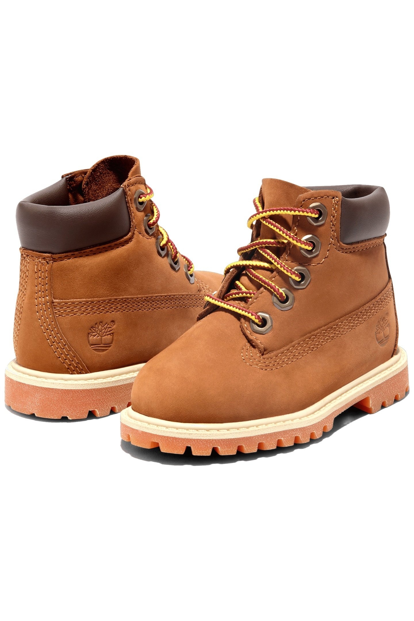TIMBERLAND PREMIUM 6 INCH LACE UP WATERPROOF BOOT BROWN 1