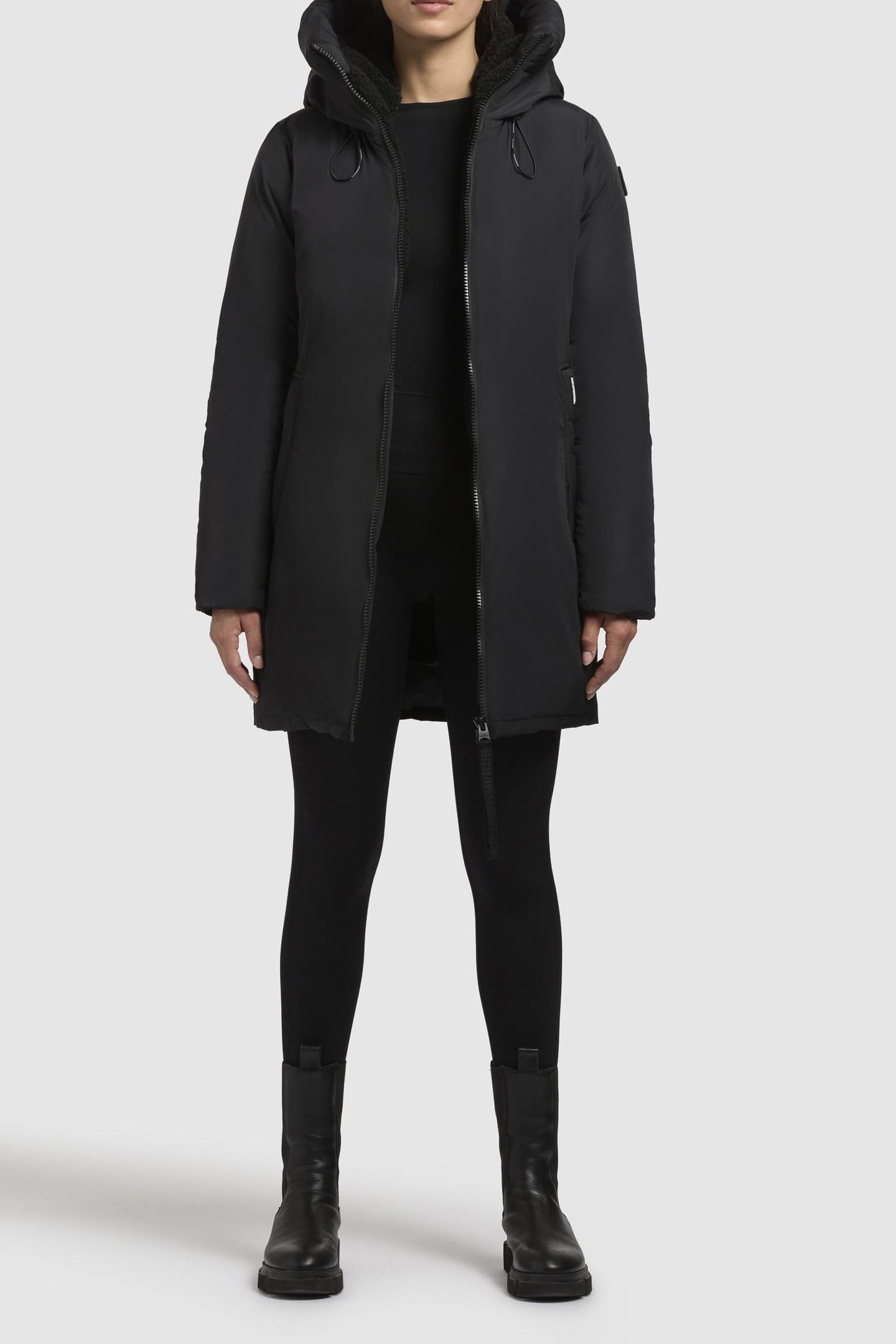 GLORIA COAT BLACK 2