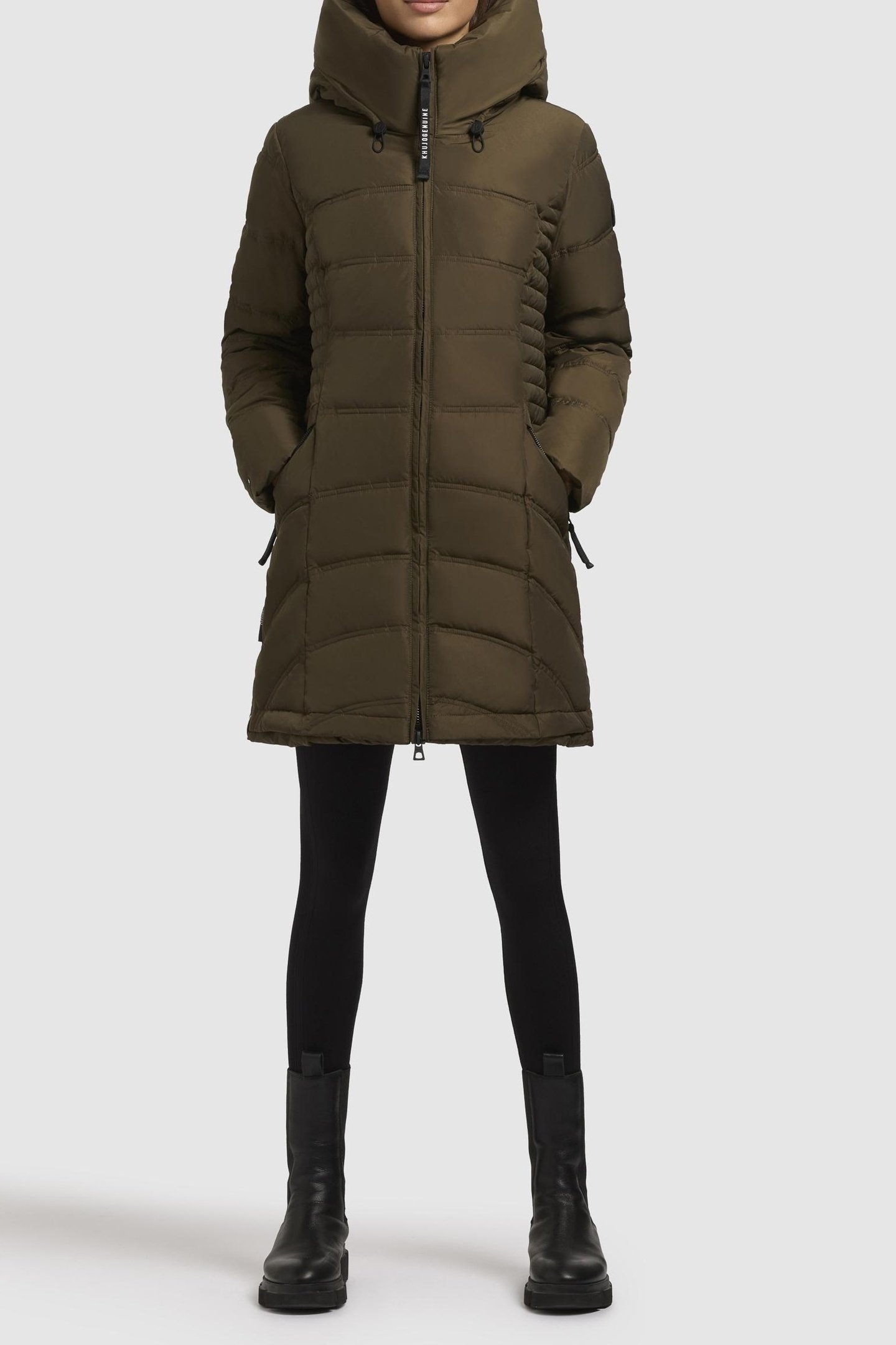 FREYA COAT RICH GREEN 2