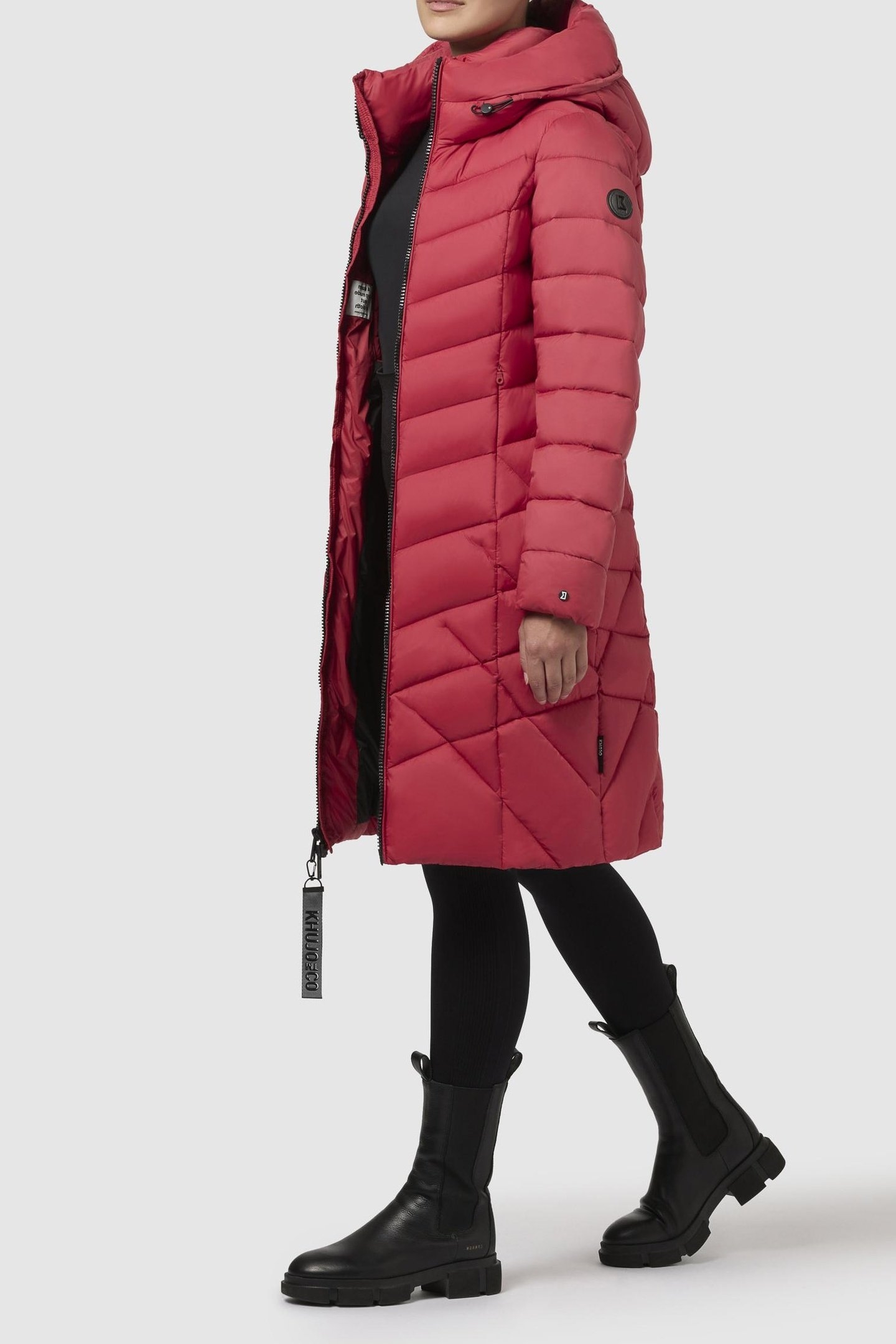 ODANA3 COAT OCHRE RED 6