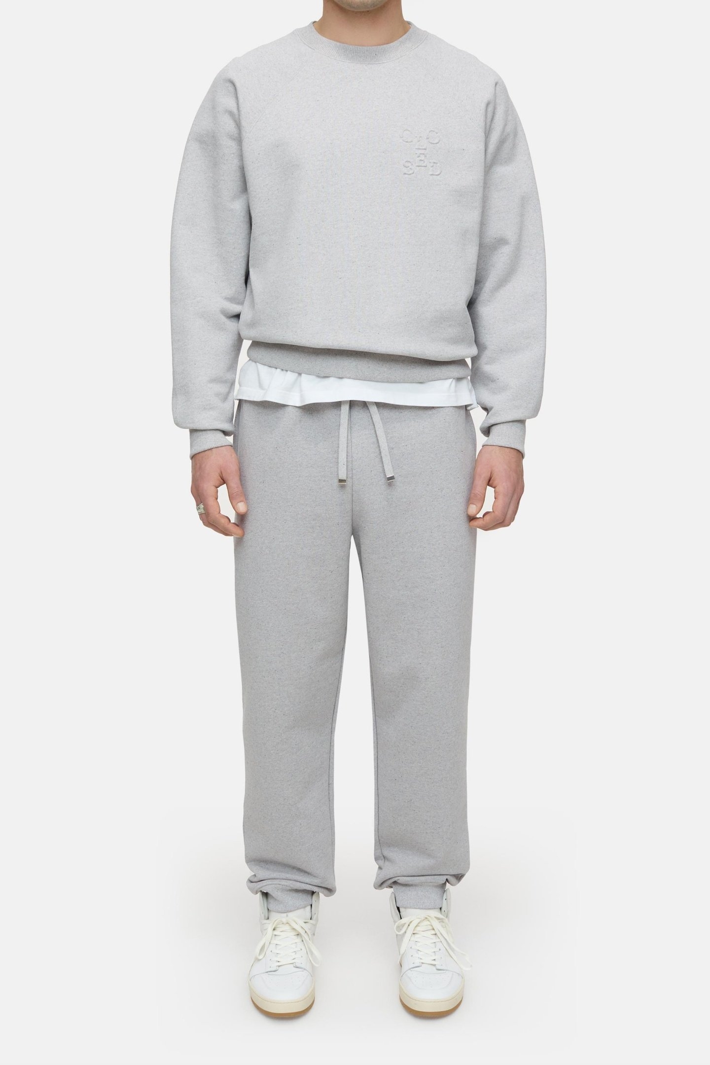 SWEATPANTS PANTS FOG GREY 1