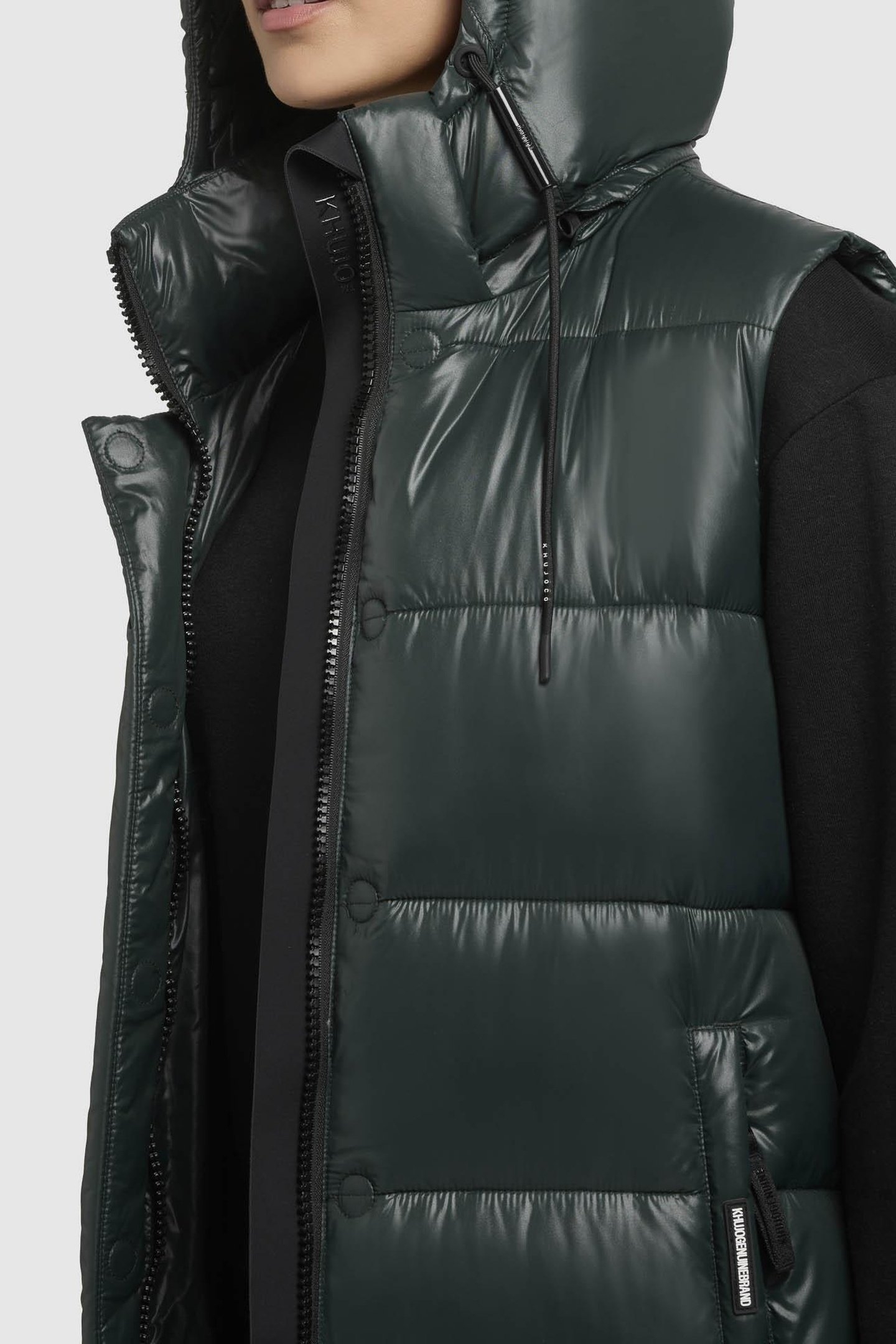 TOURIN3 SATIN VEST HYDRO GREEN 3