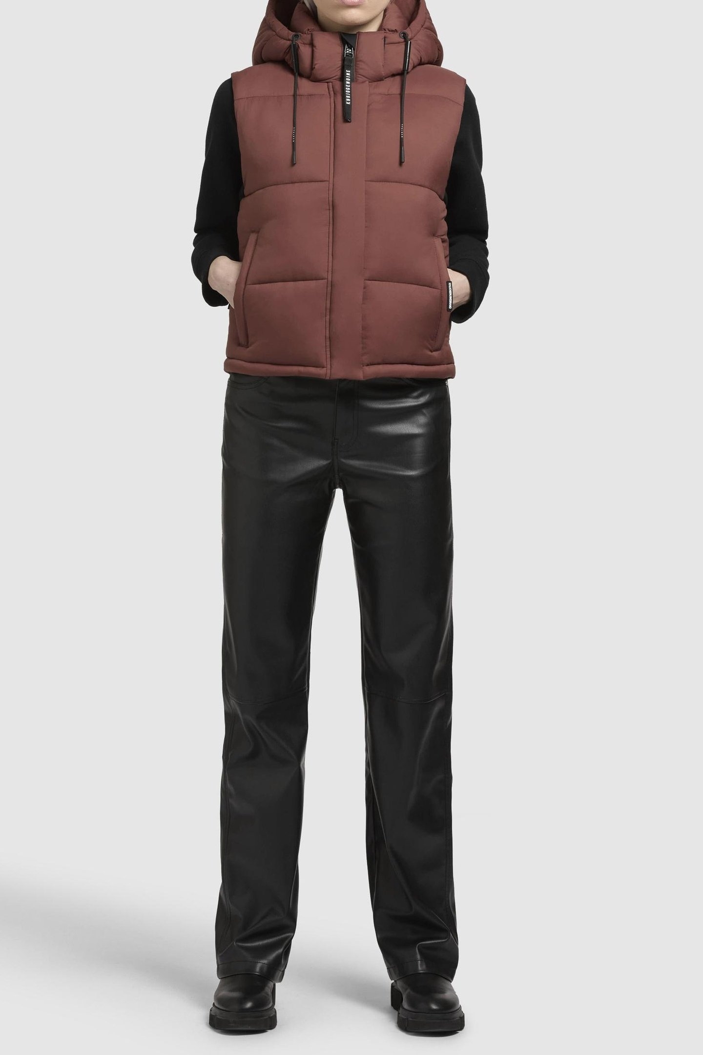 INNA2 MATT VEST MAPLE RED 2