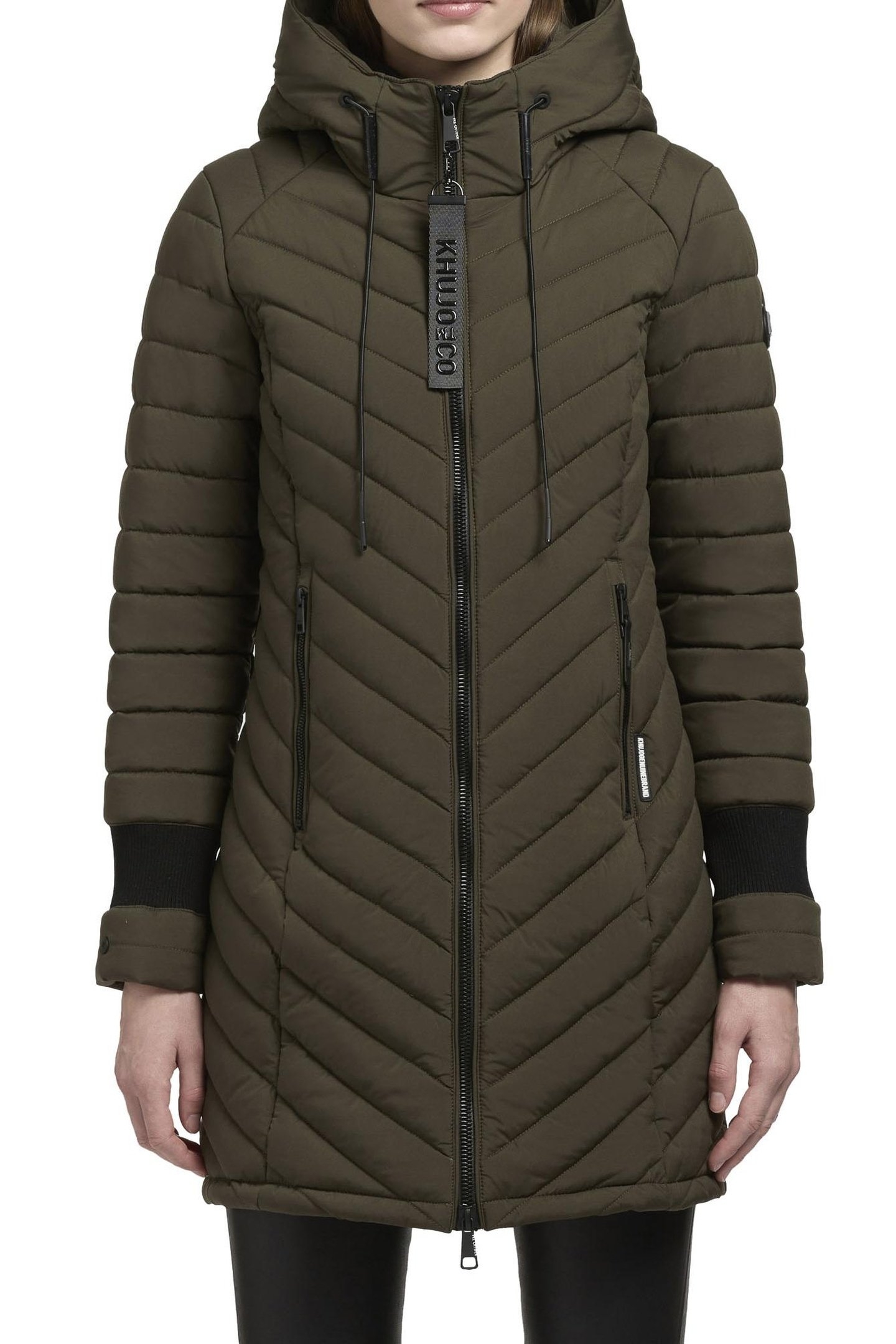 NITA3 COAT NATURE GREEN 3