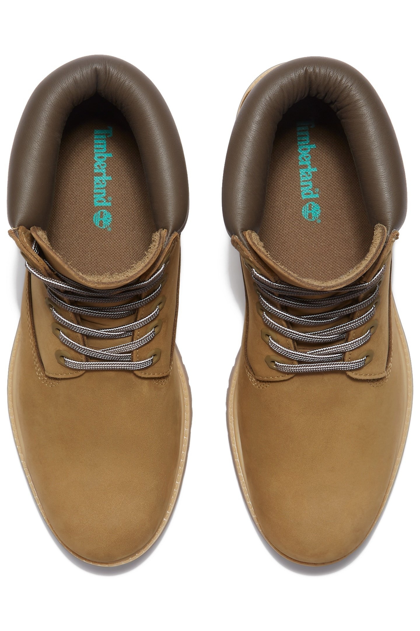 TIMBERLAND PREMIUM 6 INCH LACE UP WATERPROOF BOOT OLIVE NUBU 4