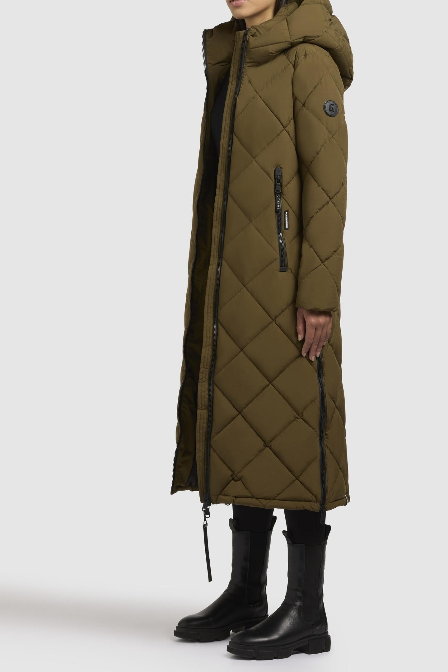 GENTI COAT RICH GREEN 4