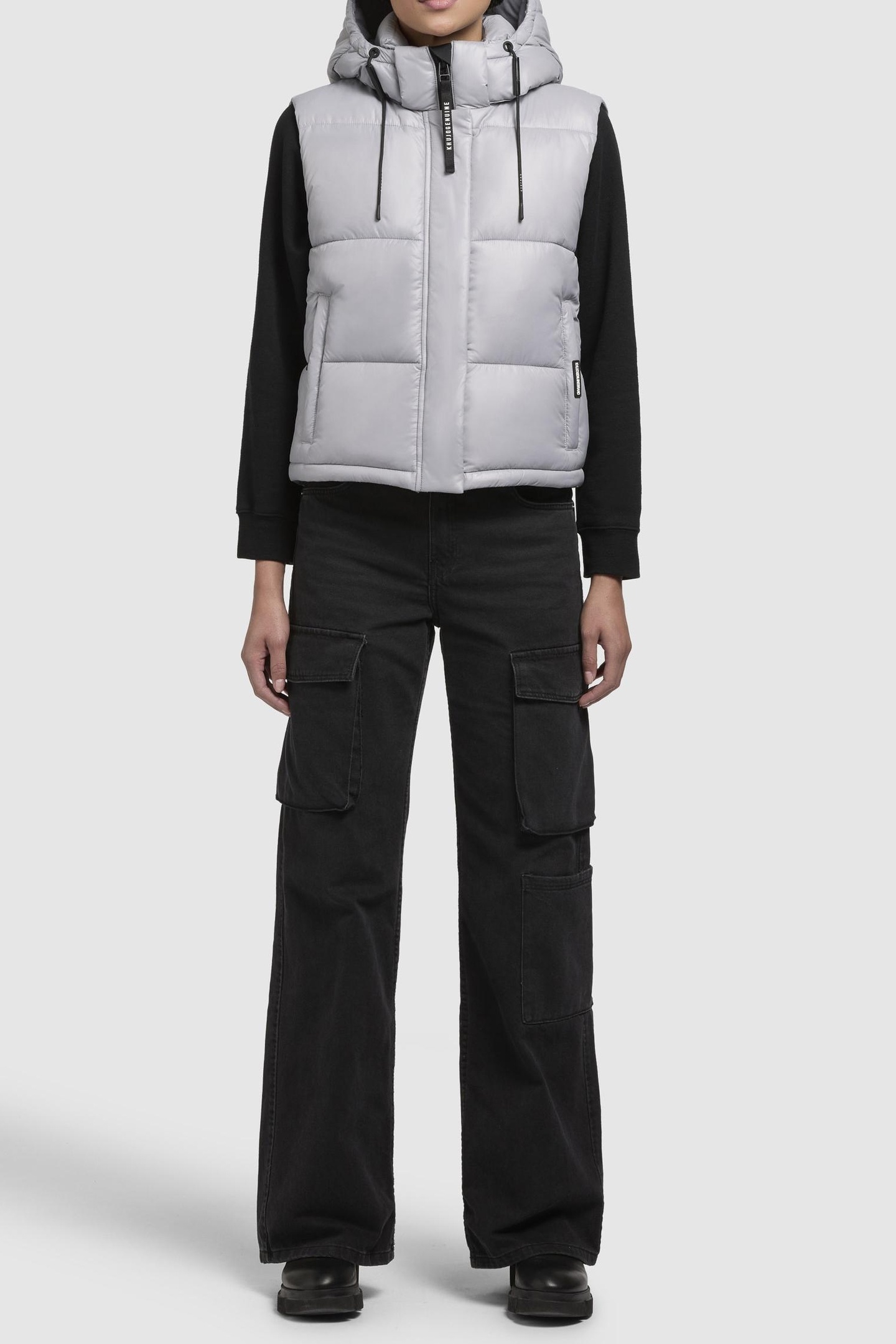 INNA2 SATIN VEST LIGHT FLASH BLUE 1