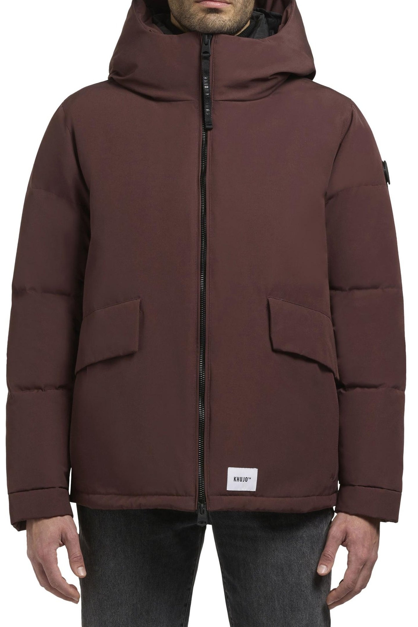 GERO JACKET BURGUNDY RED 3