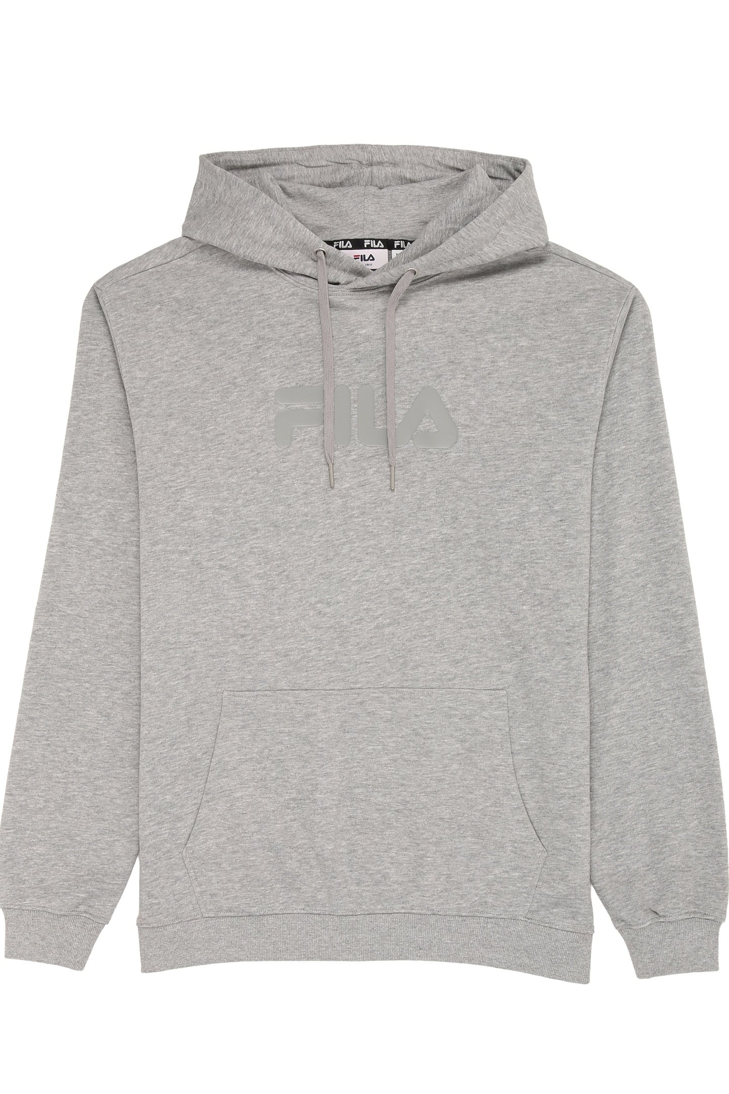 UNISEX ZOLTAN LOGO HOODY MEDIUM GREY MELANGE 1