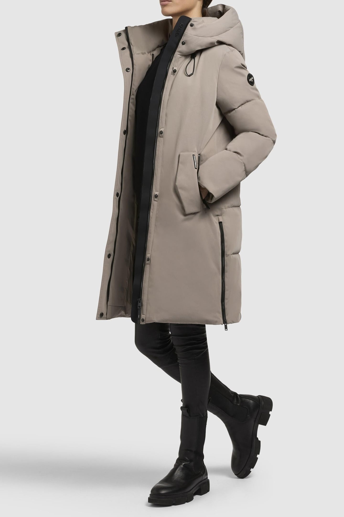 LEANE COAT GREIGE 4