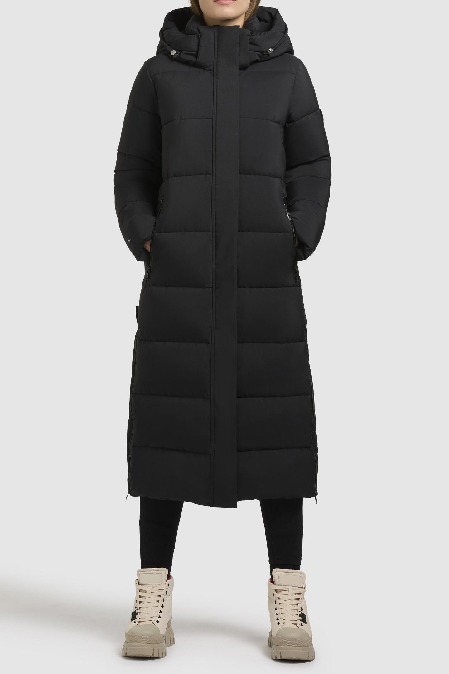 DOTE MATT COAT BLACK 1