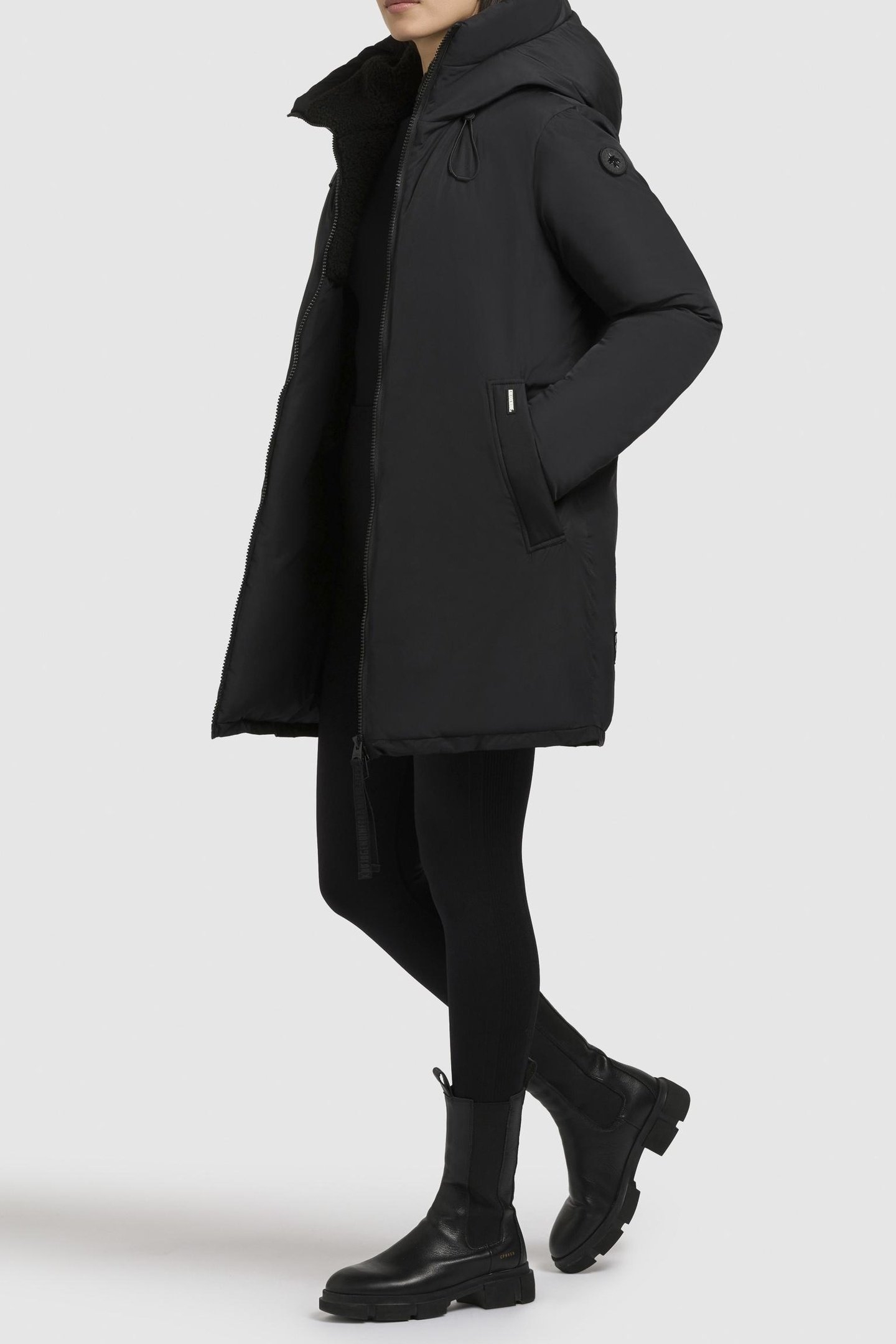 GLORIA COAT BLACK 5