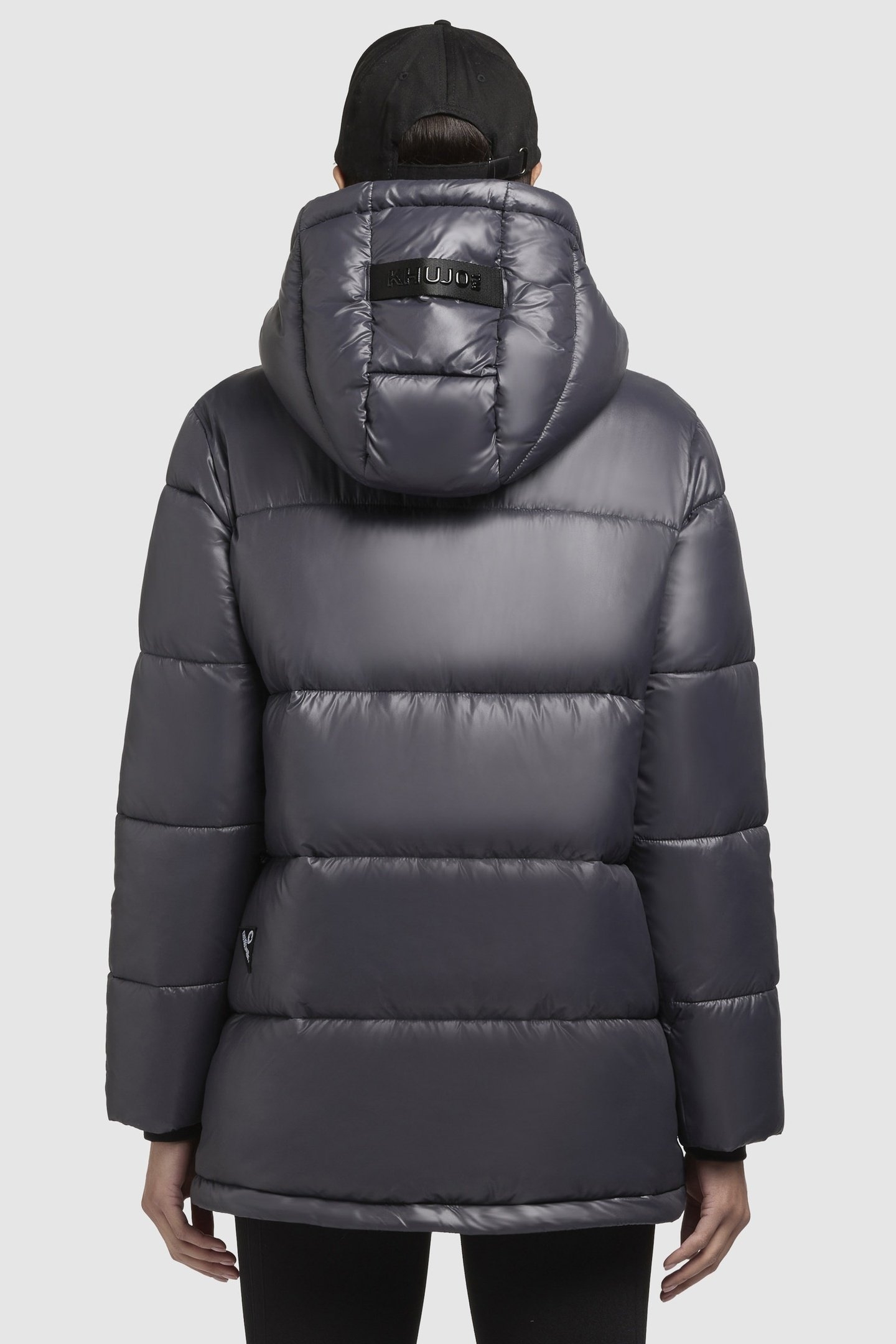 WORD3 SATIN JACKET DARK CLOUD BLUE 4