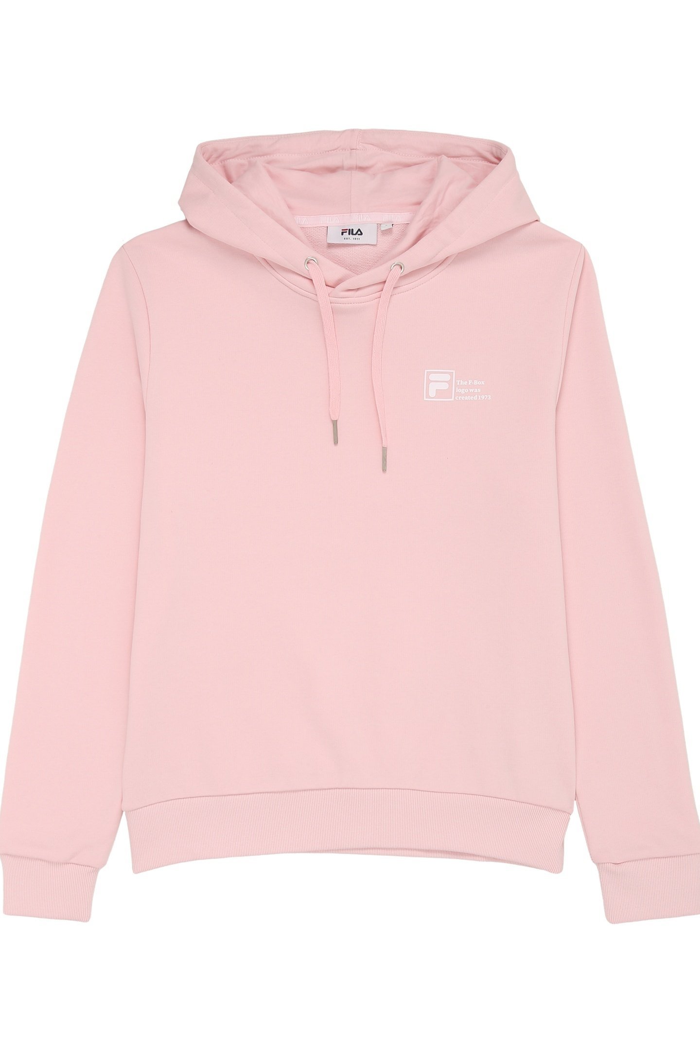 ZULAR GRAPHIC LOGO HOODIE CHALK PINK 1