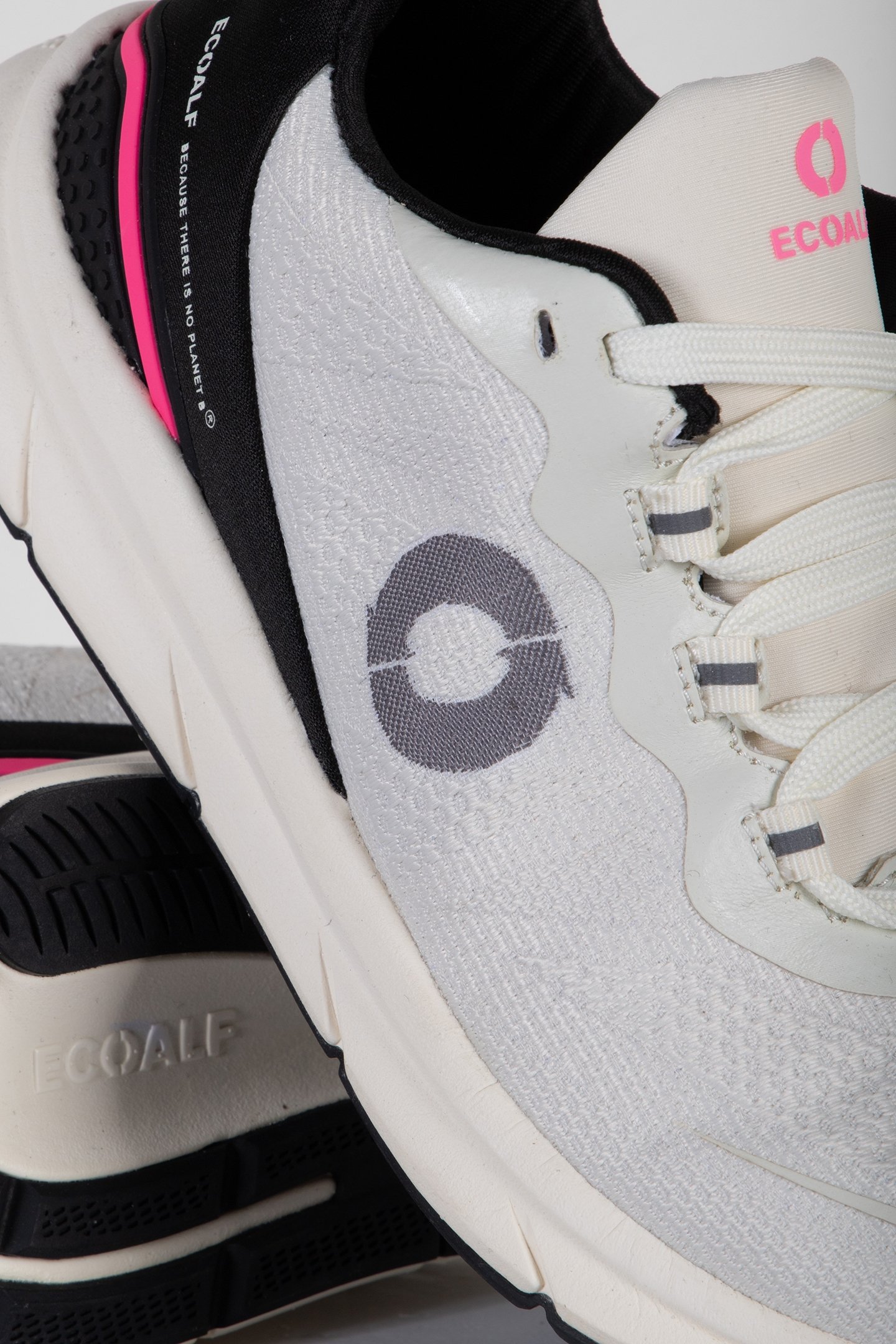 PARBATALF SNEAKERS OFF WHITE / FUCSIA 4