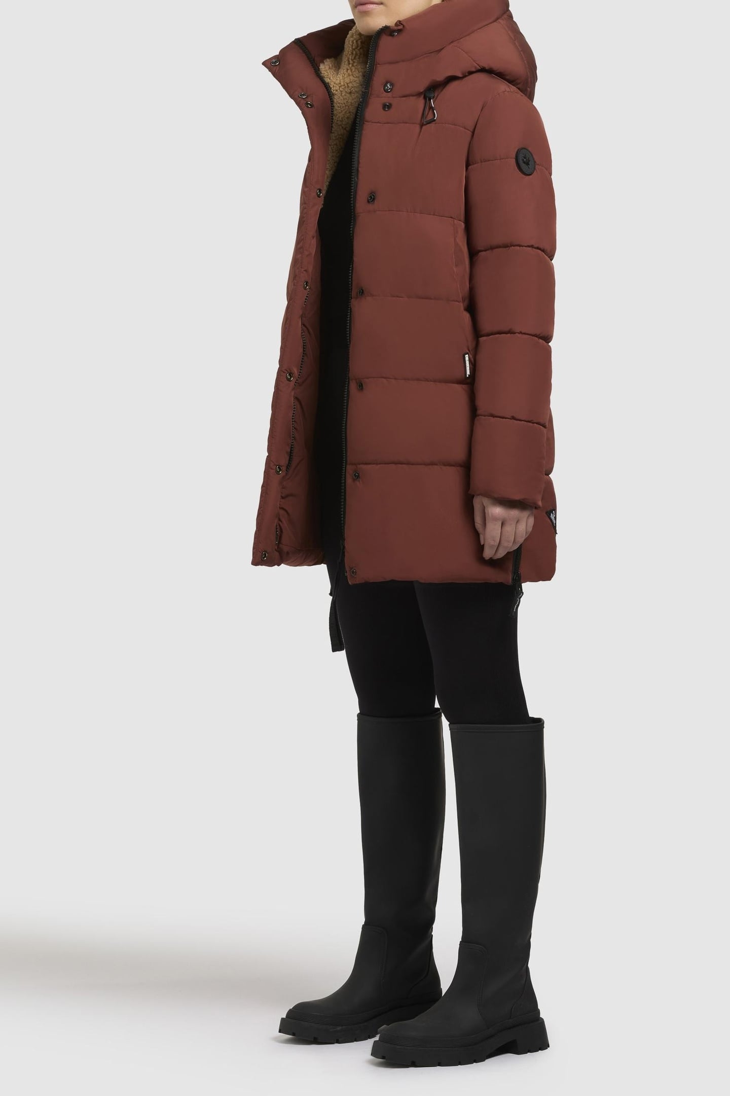 FAZEE JACKET COCONUT BROWN 2