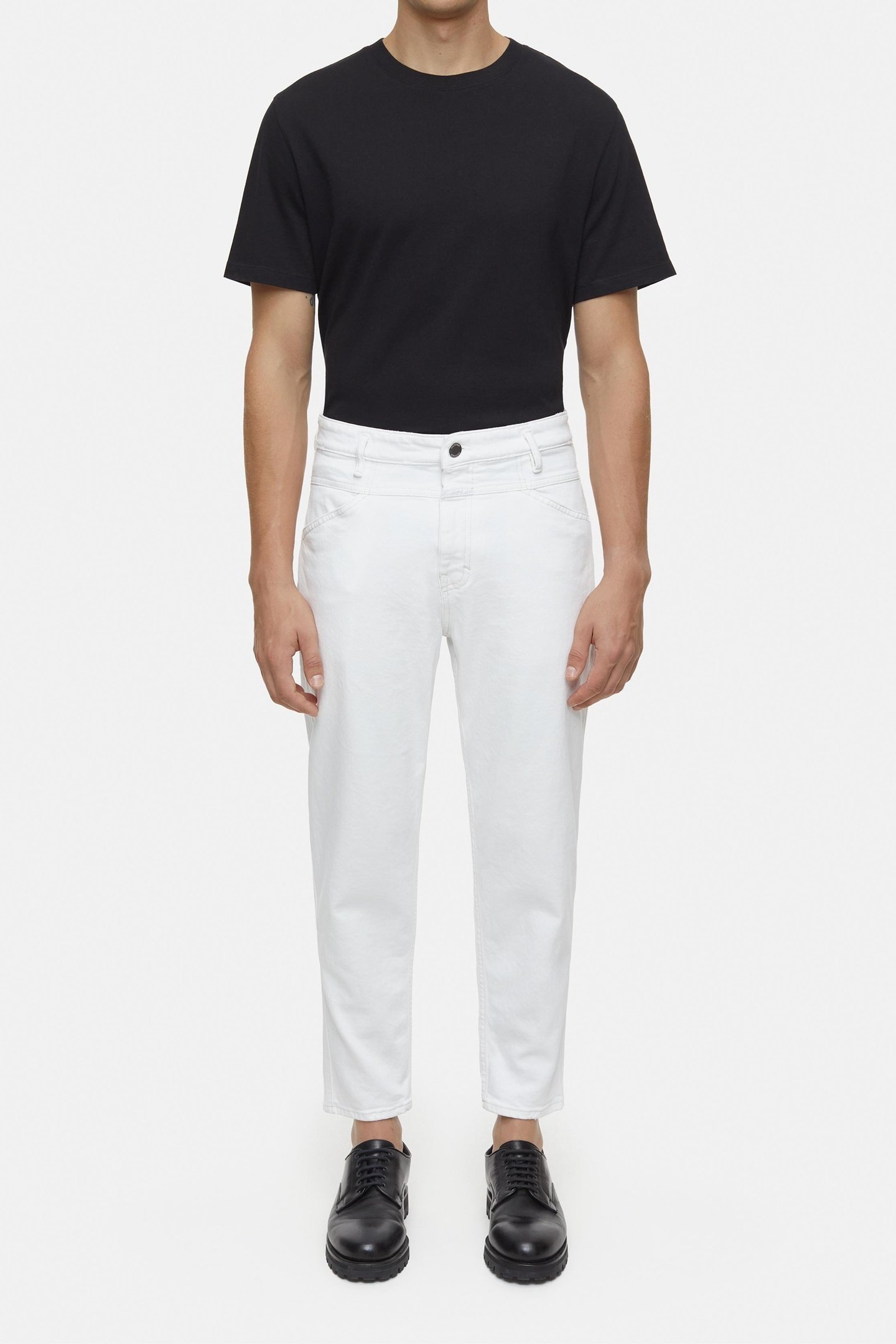 X-LENT TAPERED JEANS IVORY 2