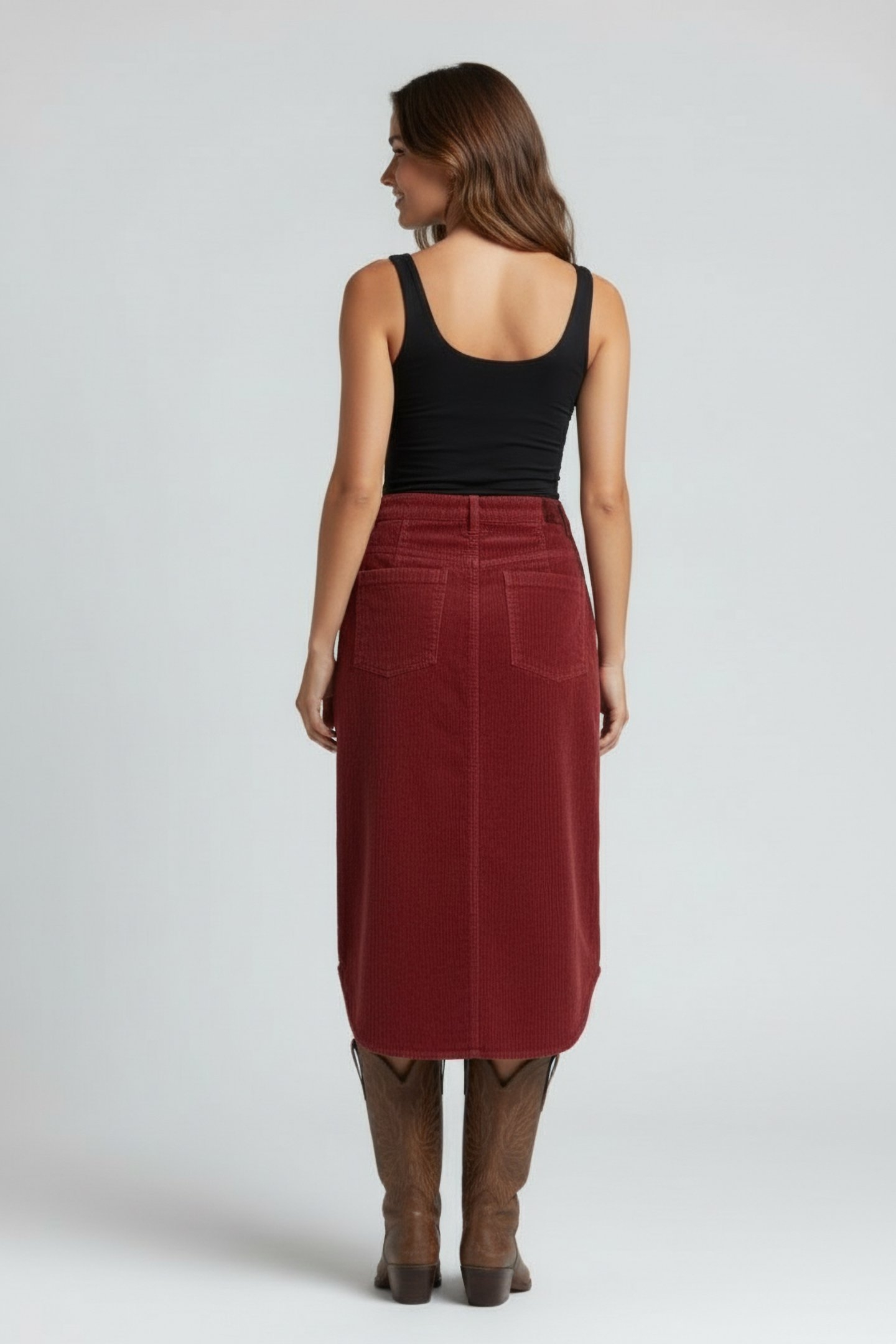 DOLOMITALF SKIRT WINE 2
