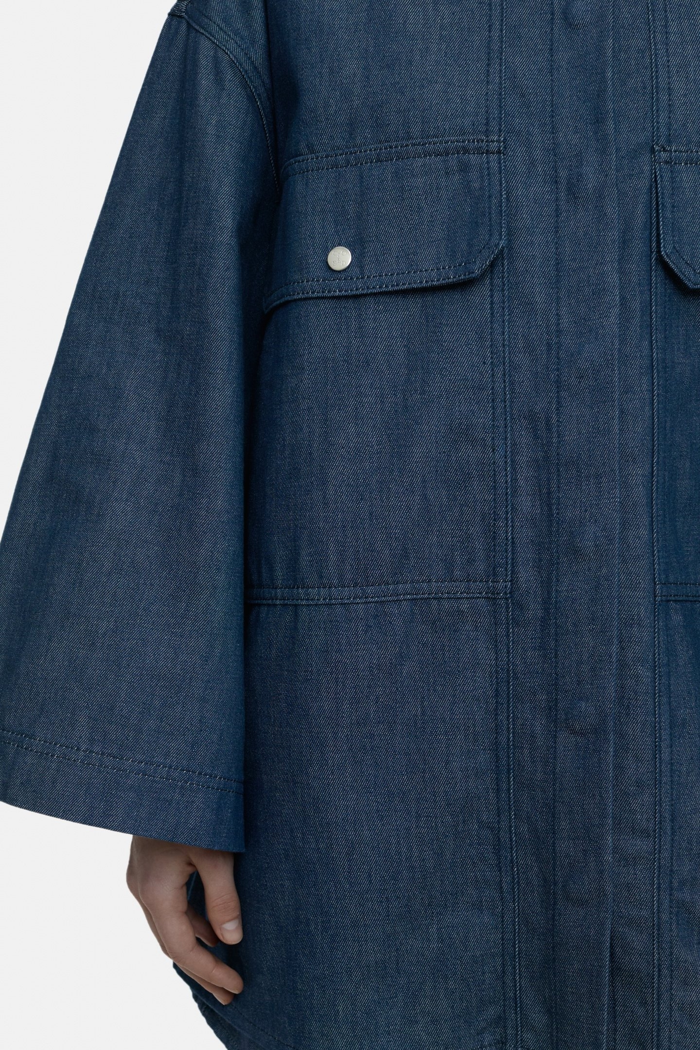 BOYFRIEND SHIRT DARK BLUE 7