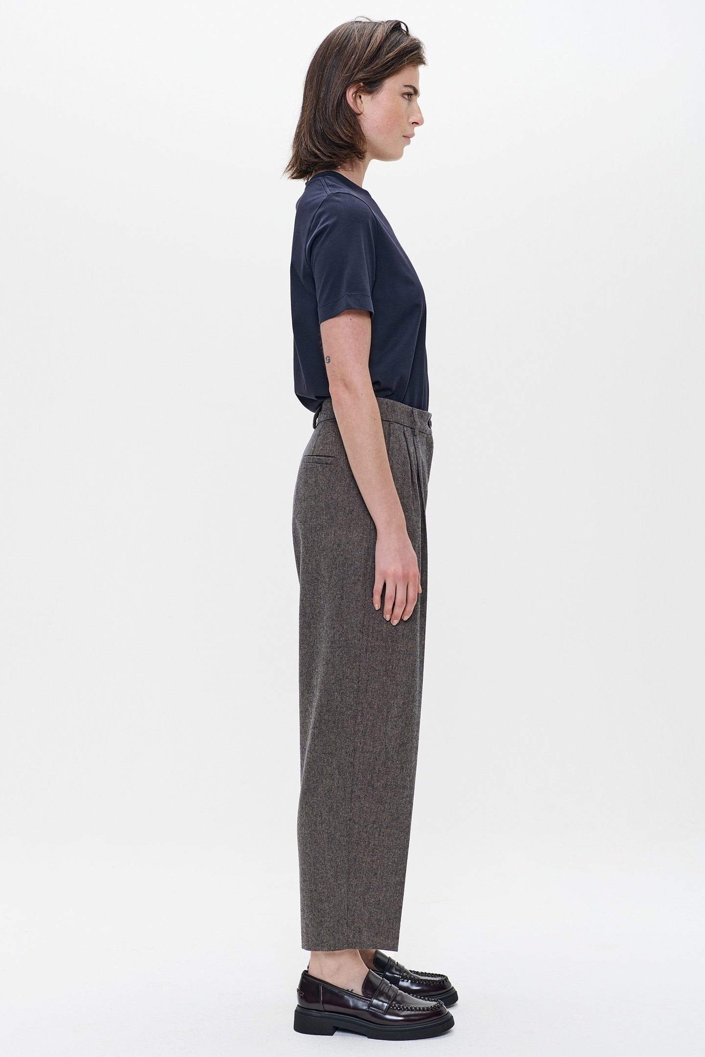 FLANNEL DAKOTA PANTS MIDNIGHT BLUE 4