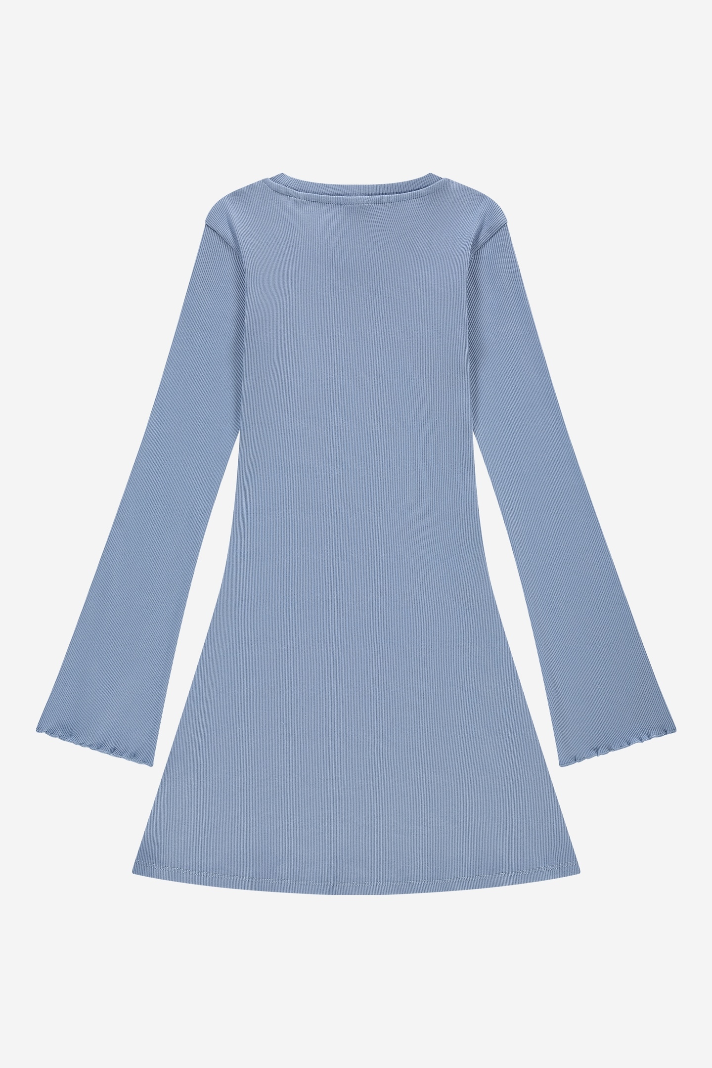 SYLVIA RIB DRESS MAYA BLUE 2