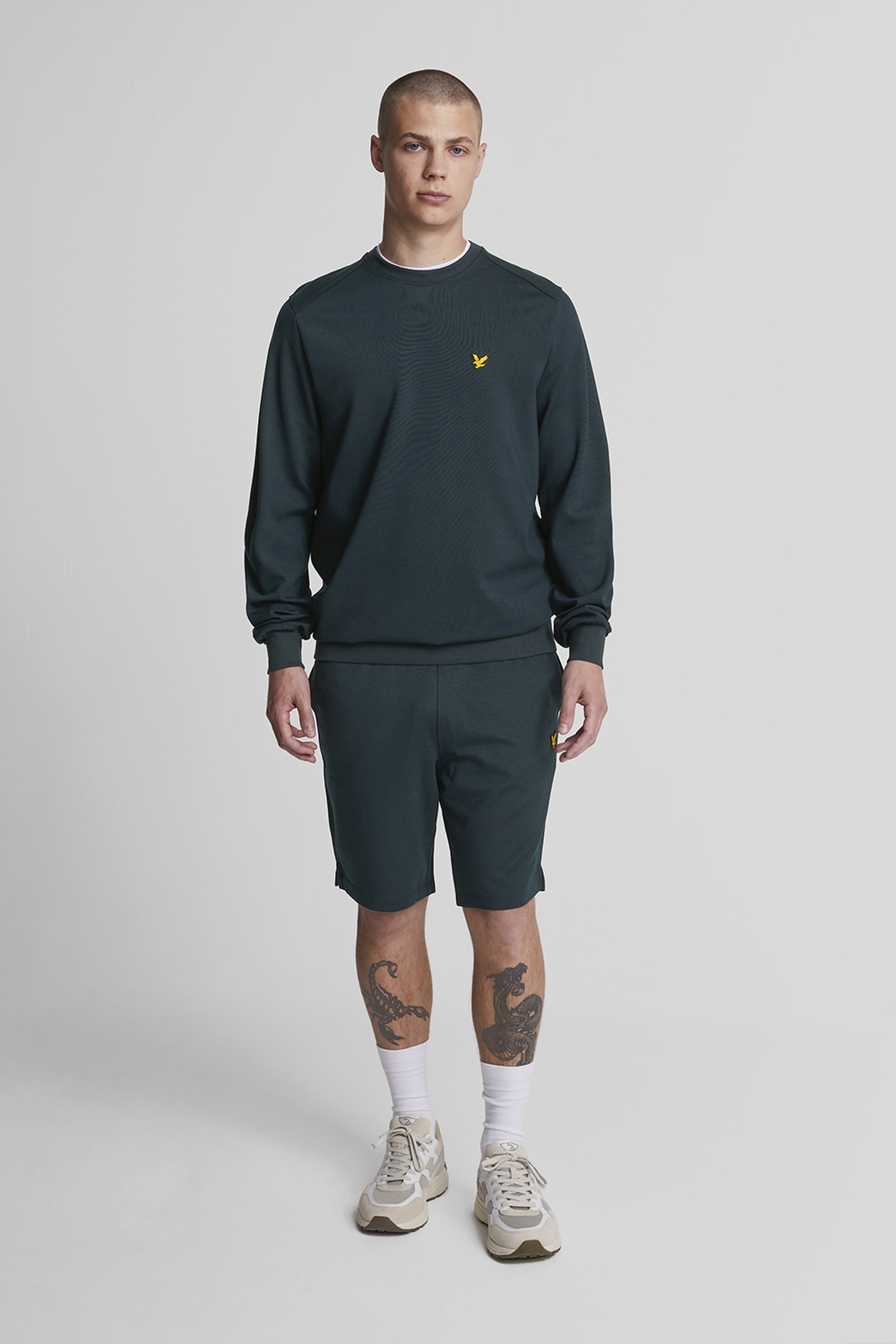 CREW NECK FLY FLEECE DARK NAVY 2