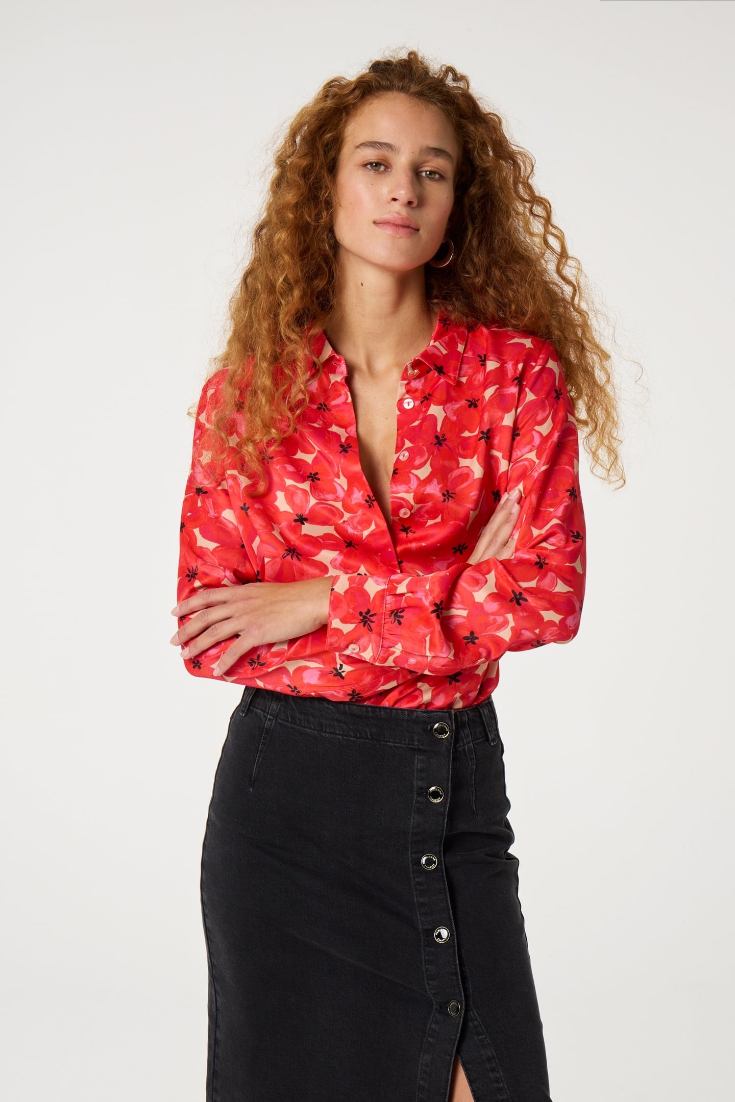 SANCHO BLOUSE PINK GLOW/PINK DARLI 2