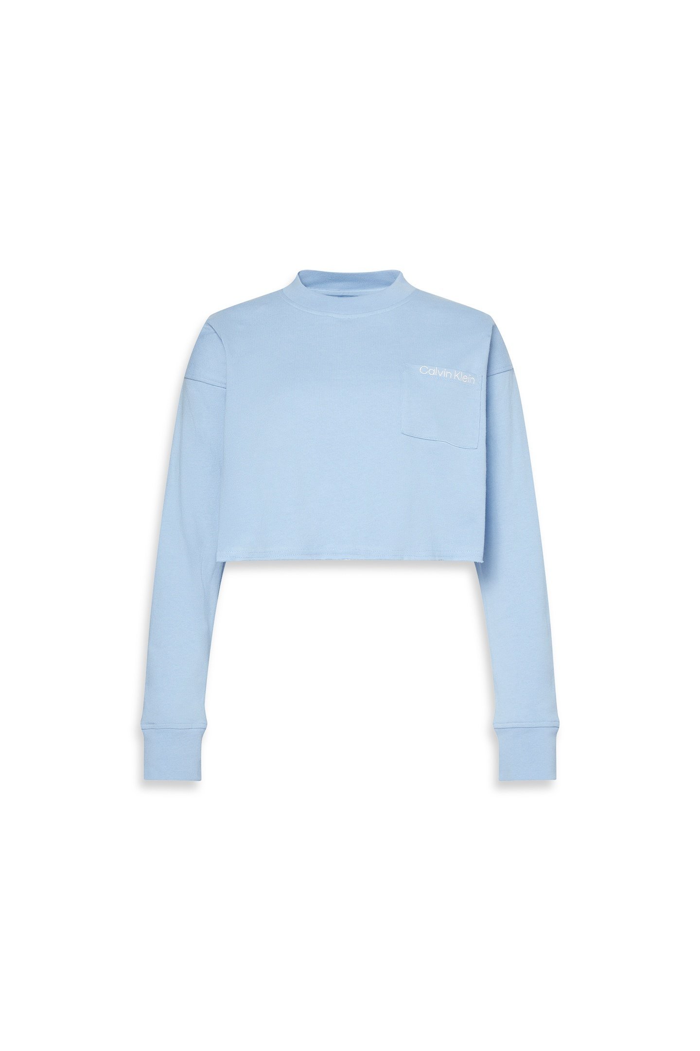LOGO JERSEY LS CROP FROZEN FJORD 4