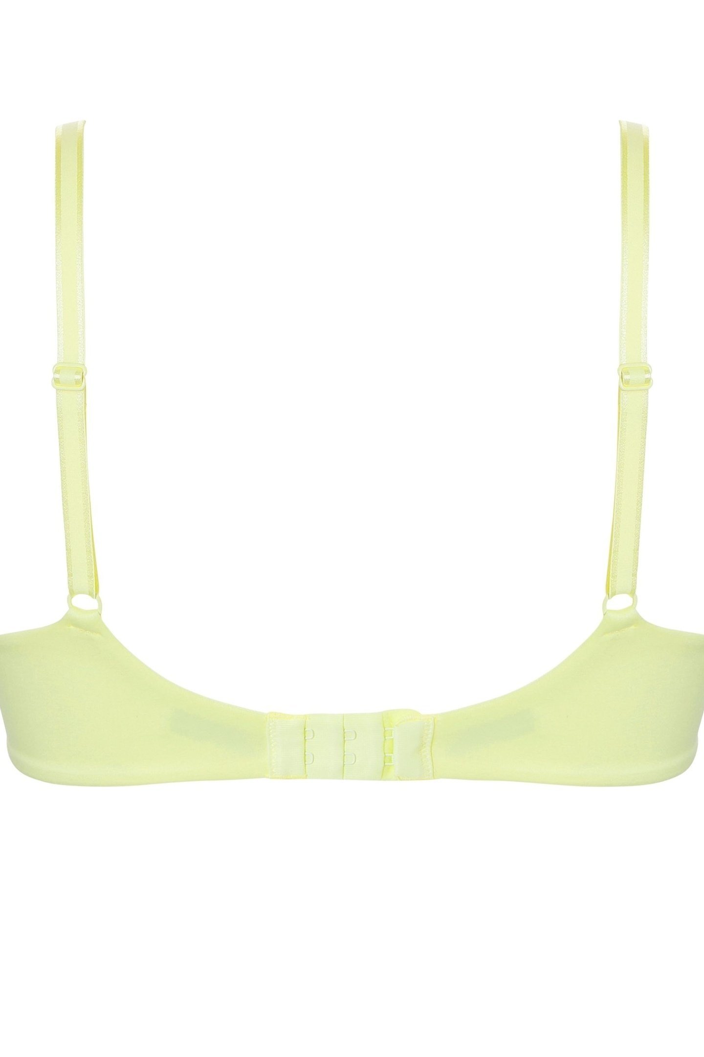 BRA TSHIRT COVERING MEMORY SOFT LACE TENDER YELLOW 2