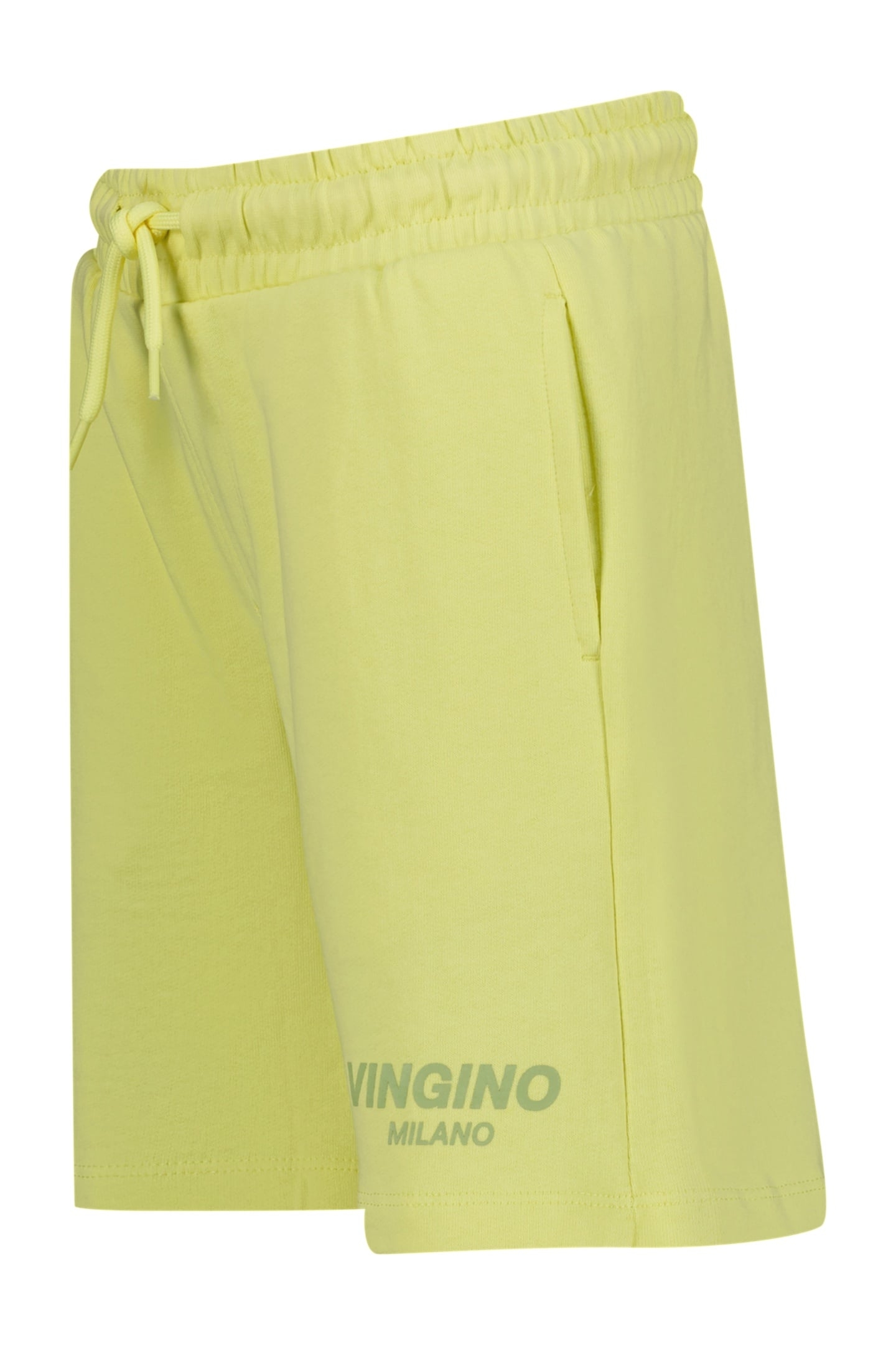BOYS BASIC-SHORT SHORT PALE LIME YELLOW 2