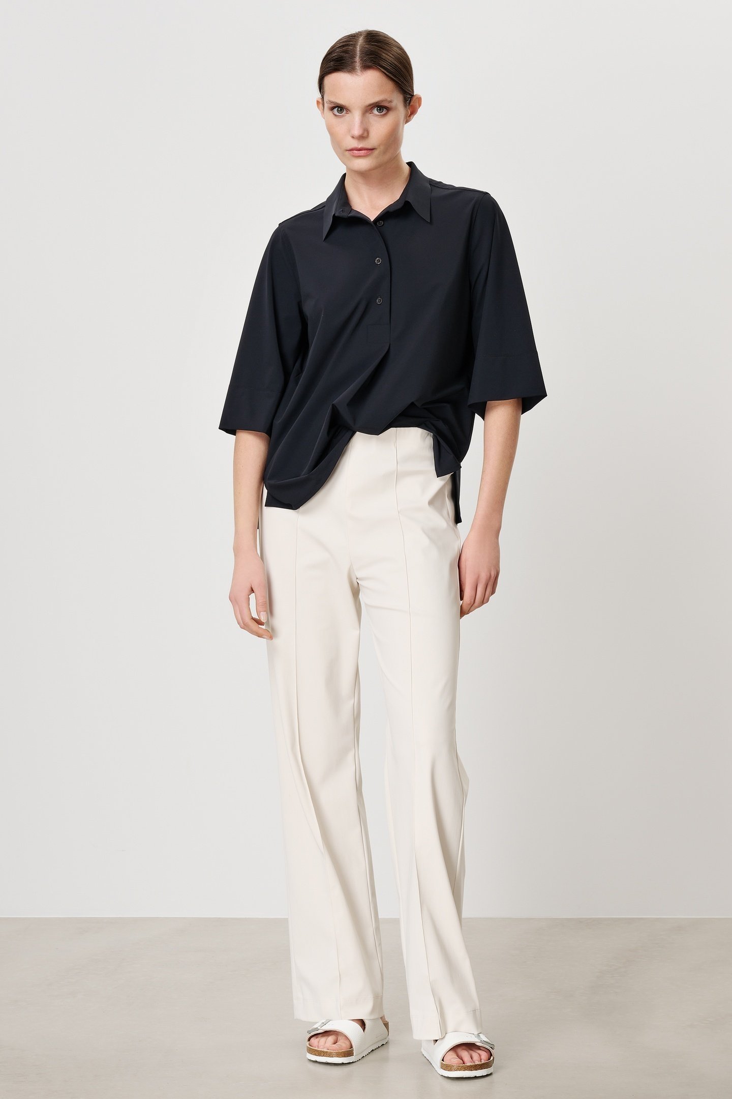 ARLES POLO TOP BLACK 1