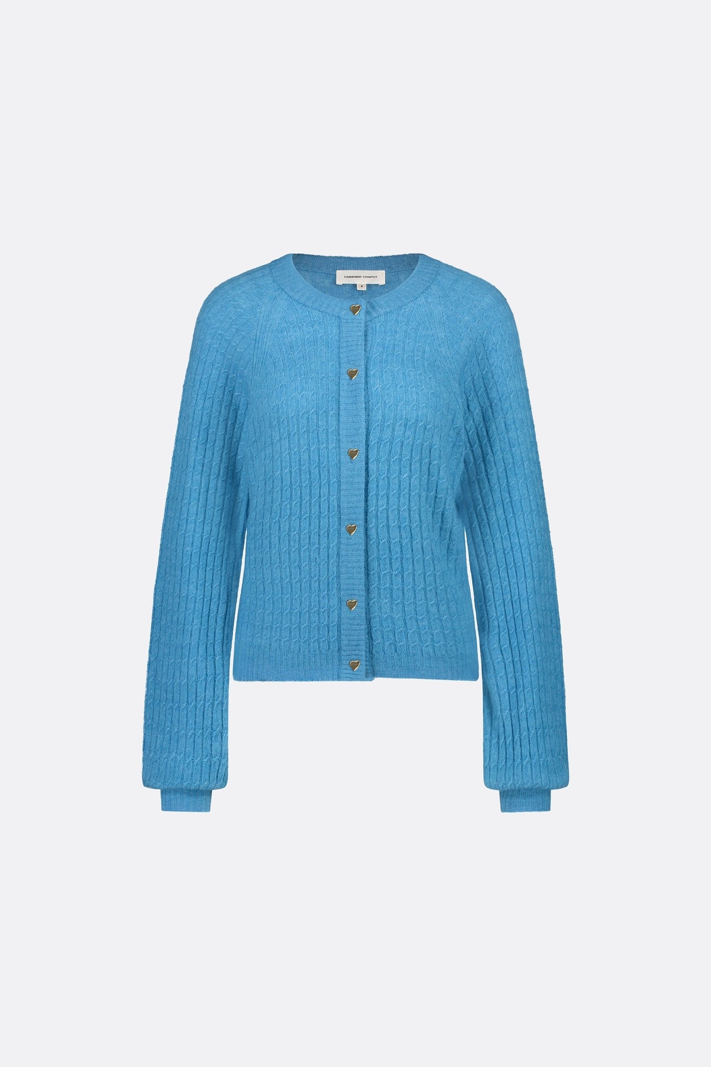 CHARLOTTA CARDIGAN VENUS BLUE 1