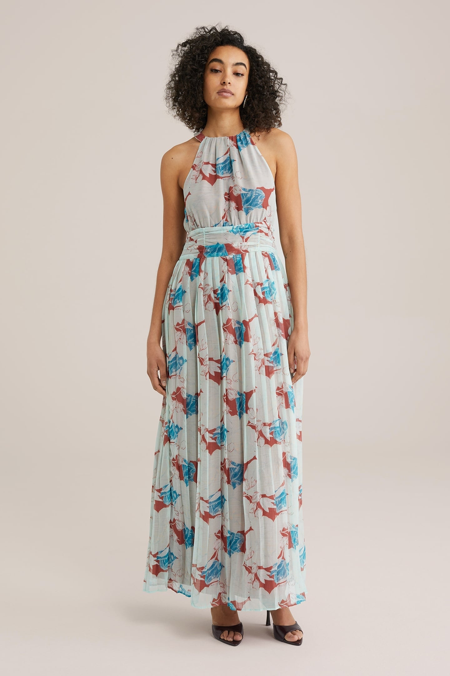 DRESS MAXI LENGTH LIGHT BLUE 7