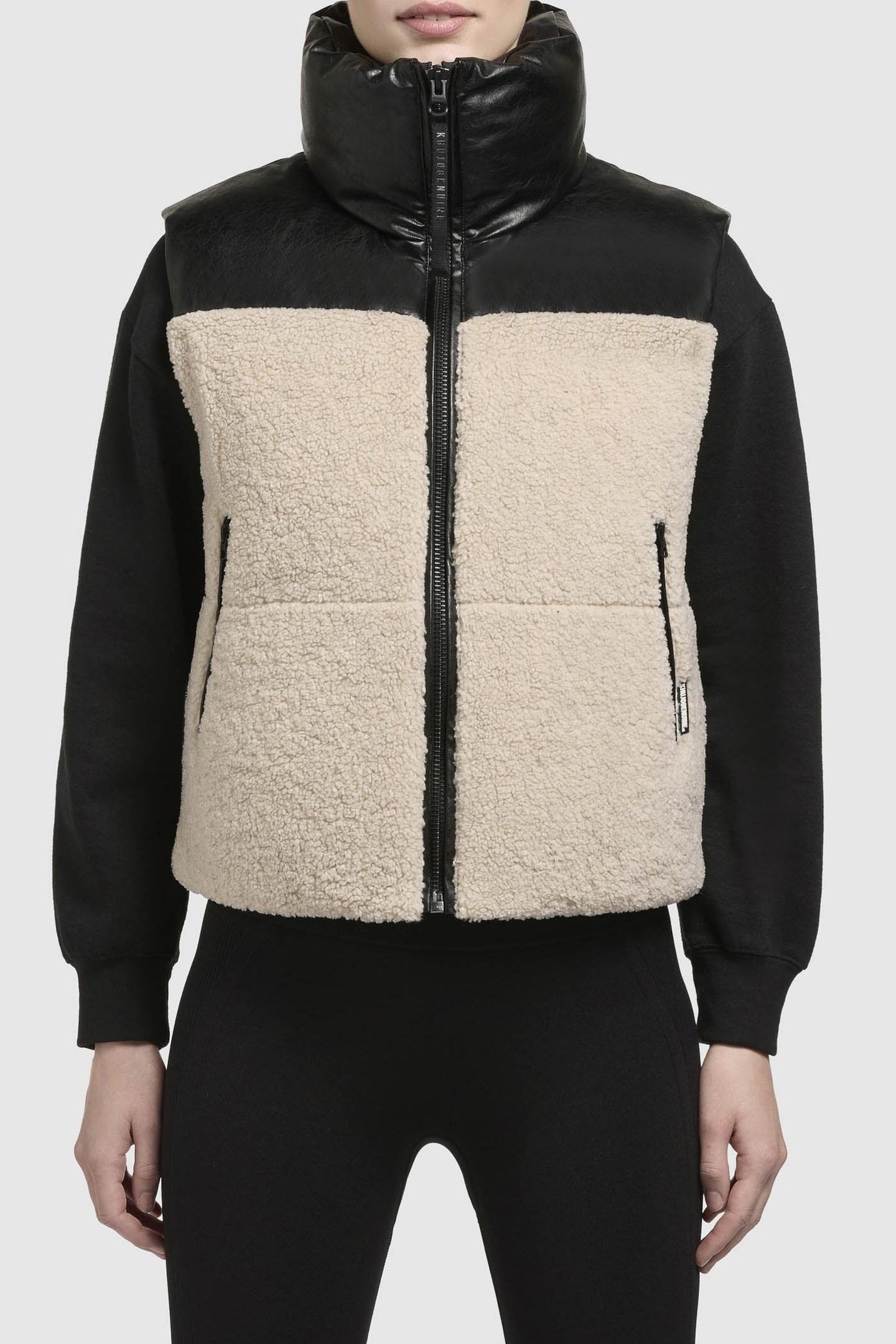 JAMILA VEST DOWNTOWN BLACK 2