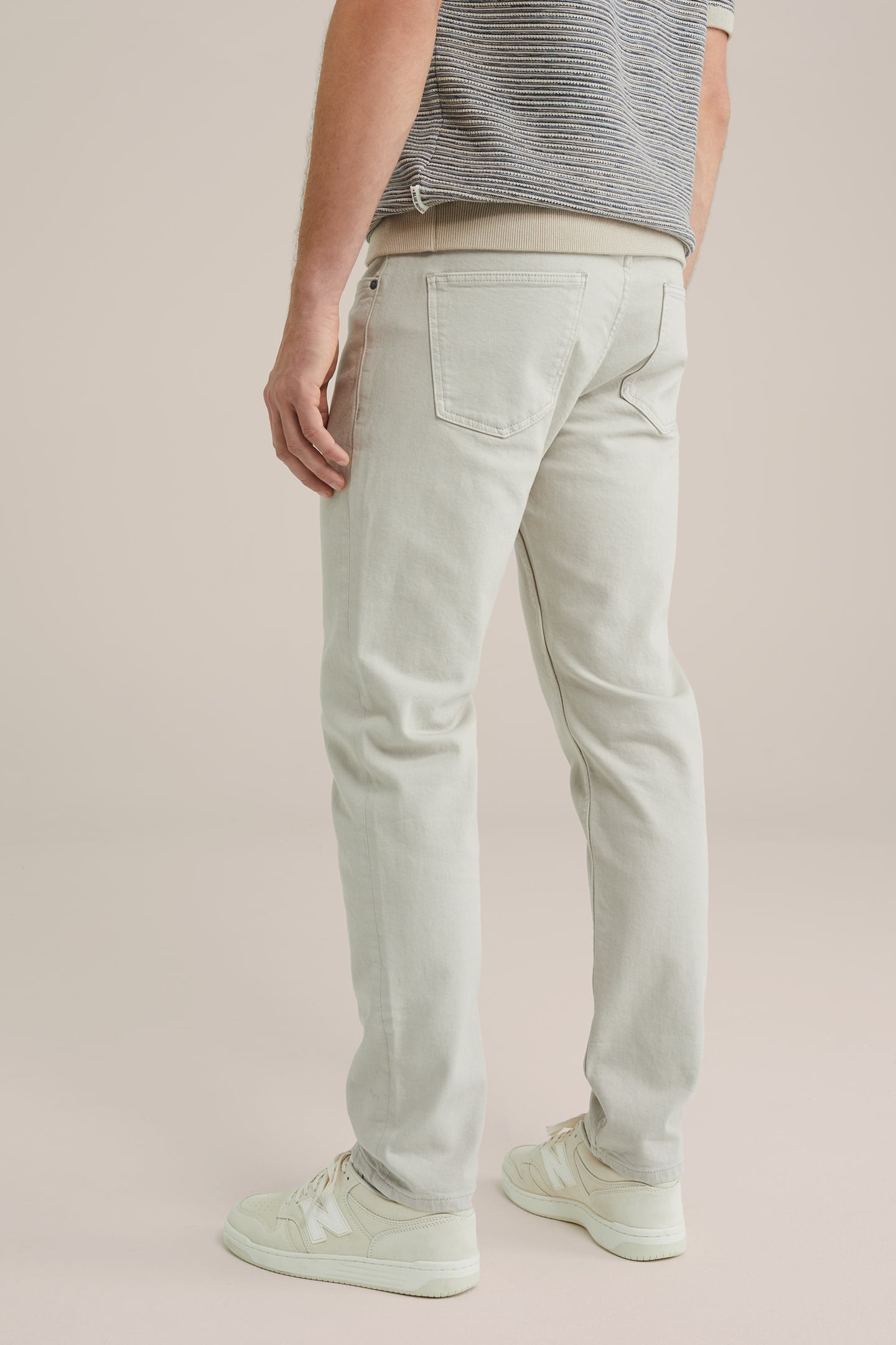 5-POCKET MID WAIST BEIGE 8