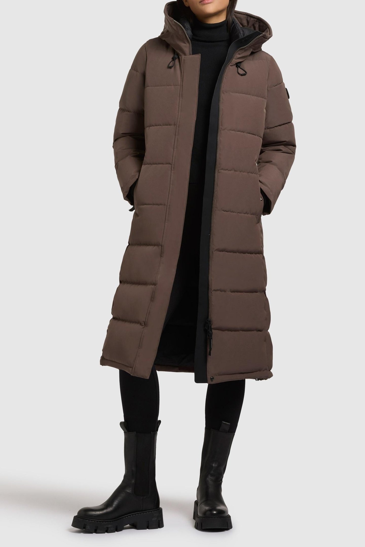 DEVION COAT STONE TAUPE 1