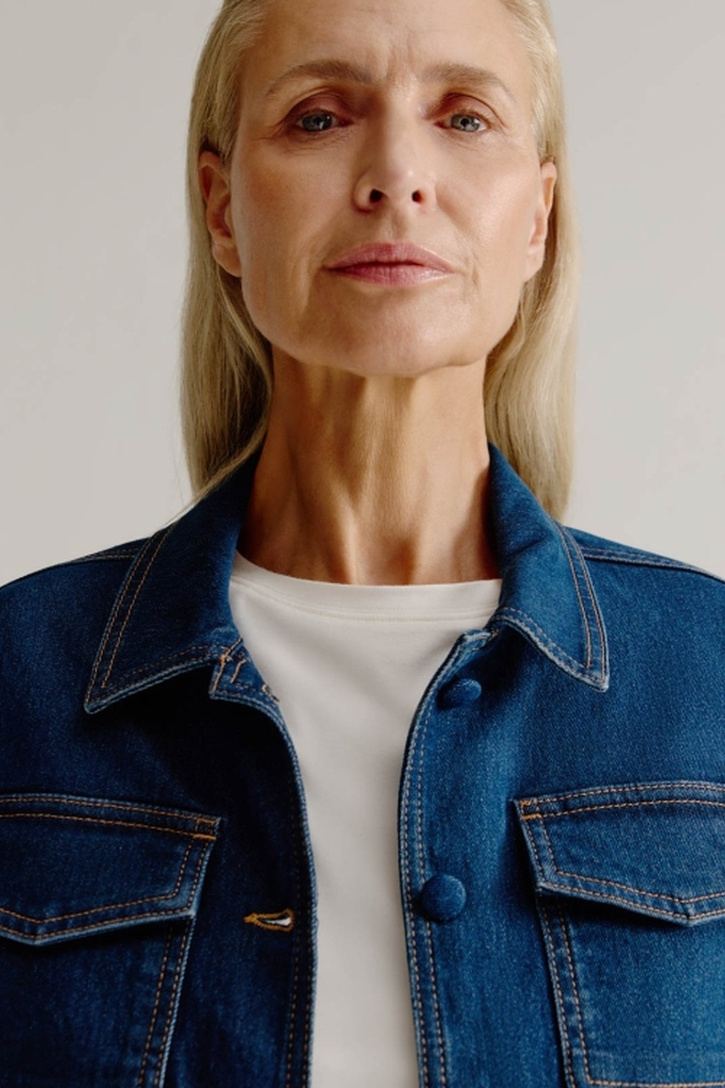 LINDY JACKET MID BLUE JEANS 4