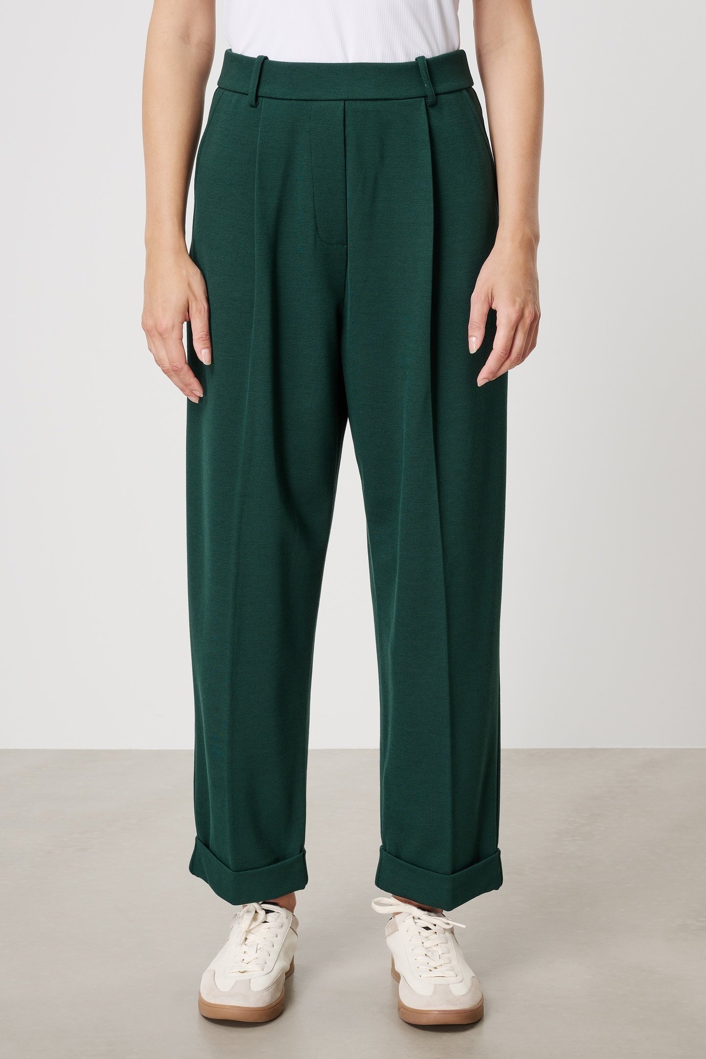 DREW PANTS DEEP GREEN 4