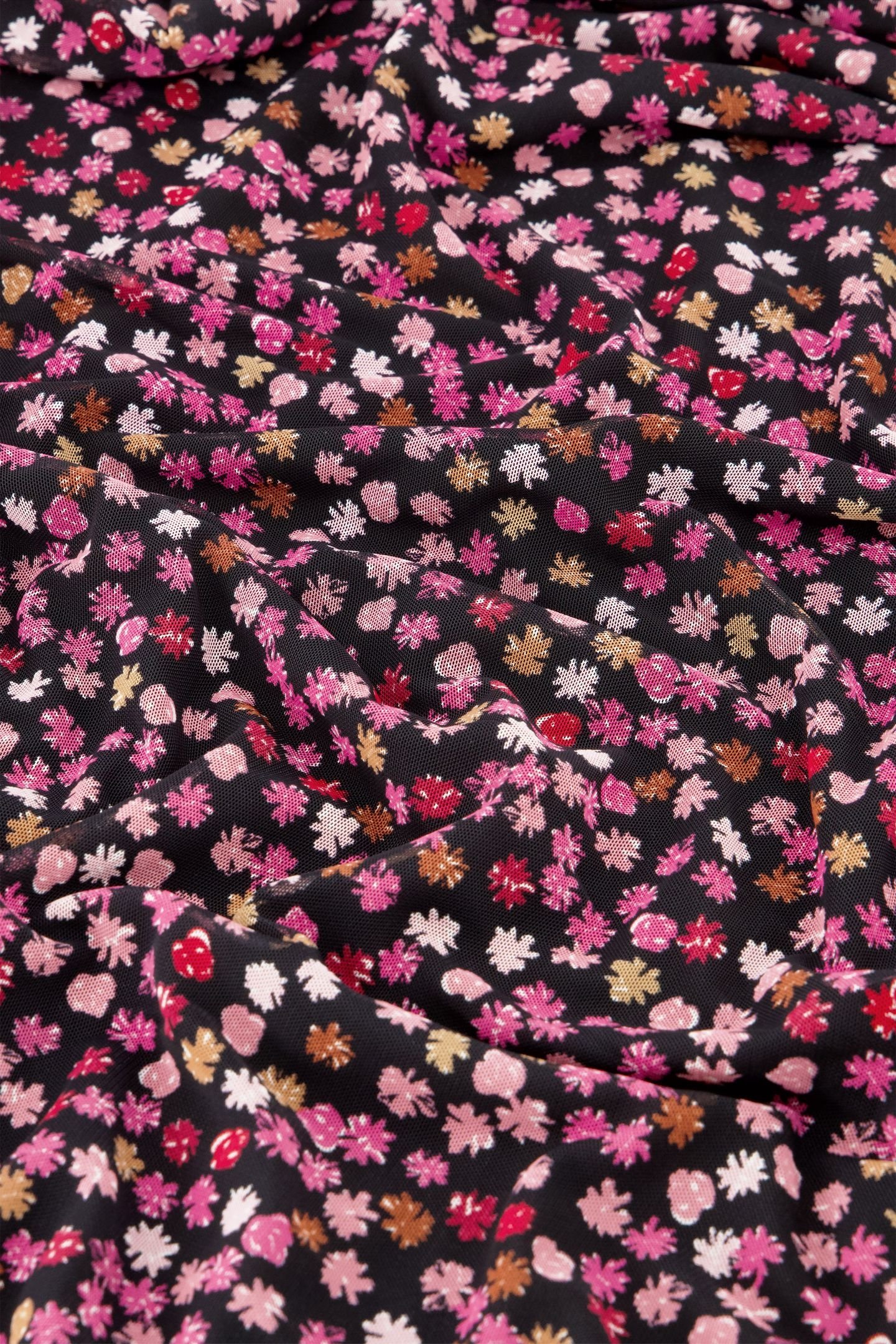 WELMA DRESS BLACK/TAWNY BROWN 5