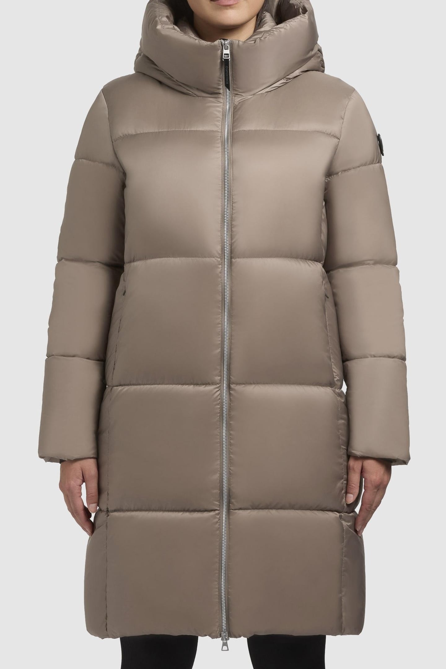 NIKITA COAT GREIGE 3