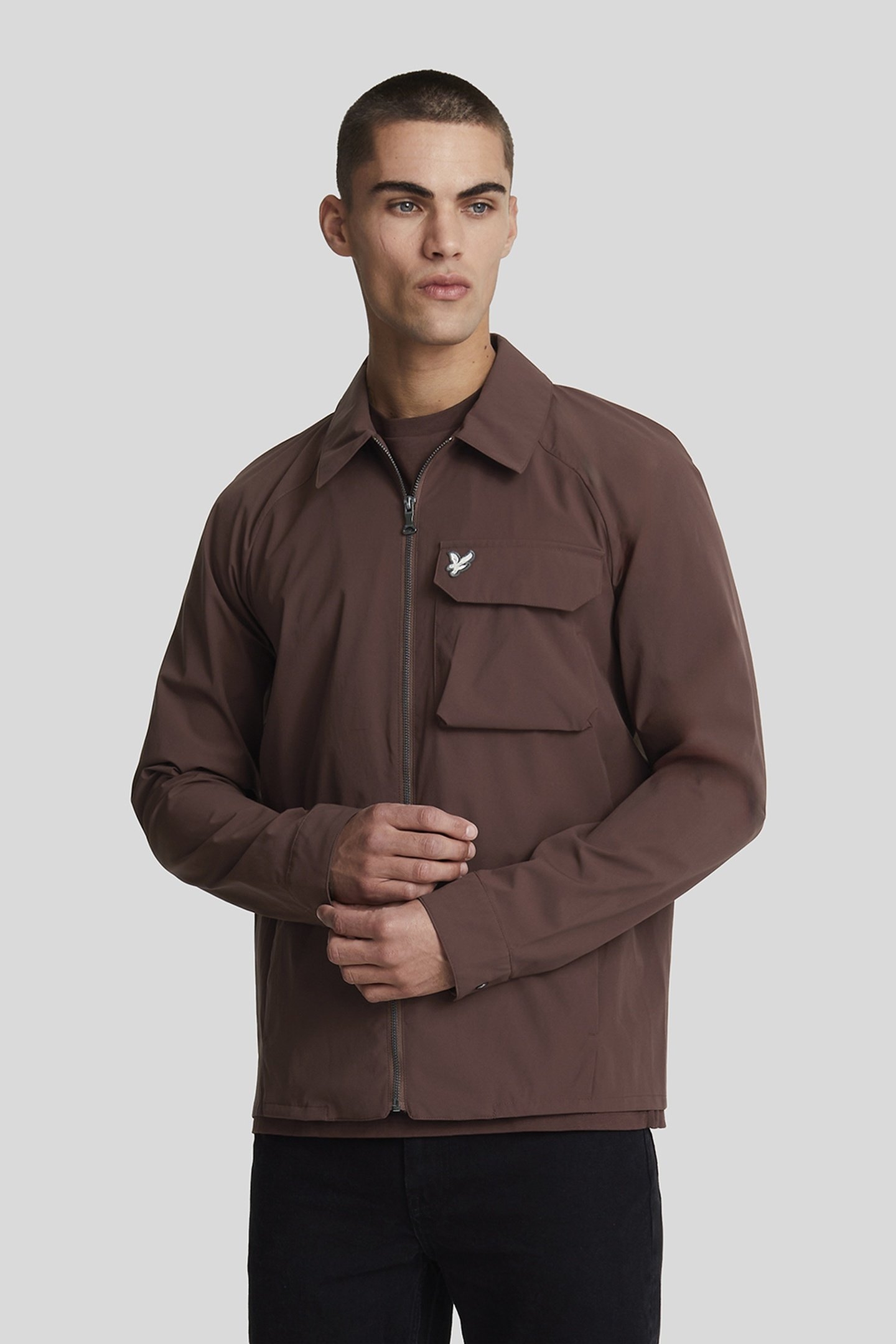 POCKETED SOFTSHELL OVERSHIRT RUBBER RED 2