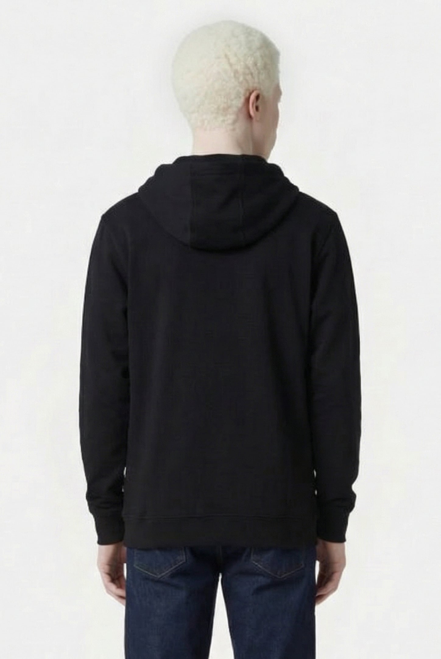 MN VANS CLASSIC ZIP HOODIE II BLACK/WHITE 2