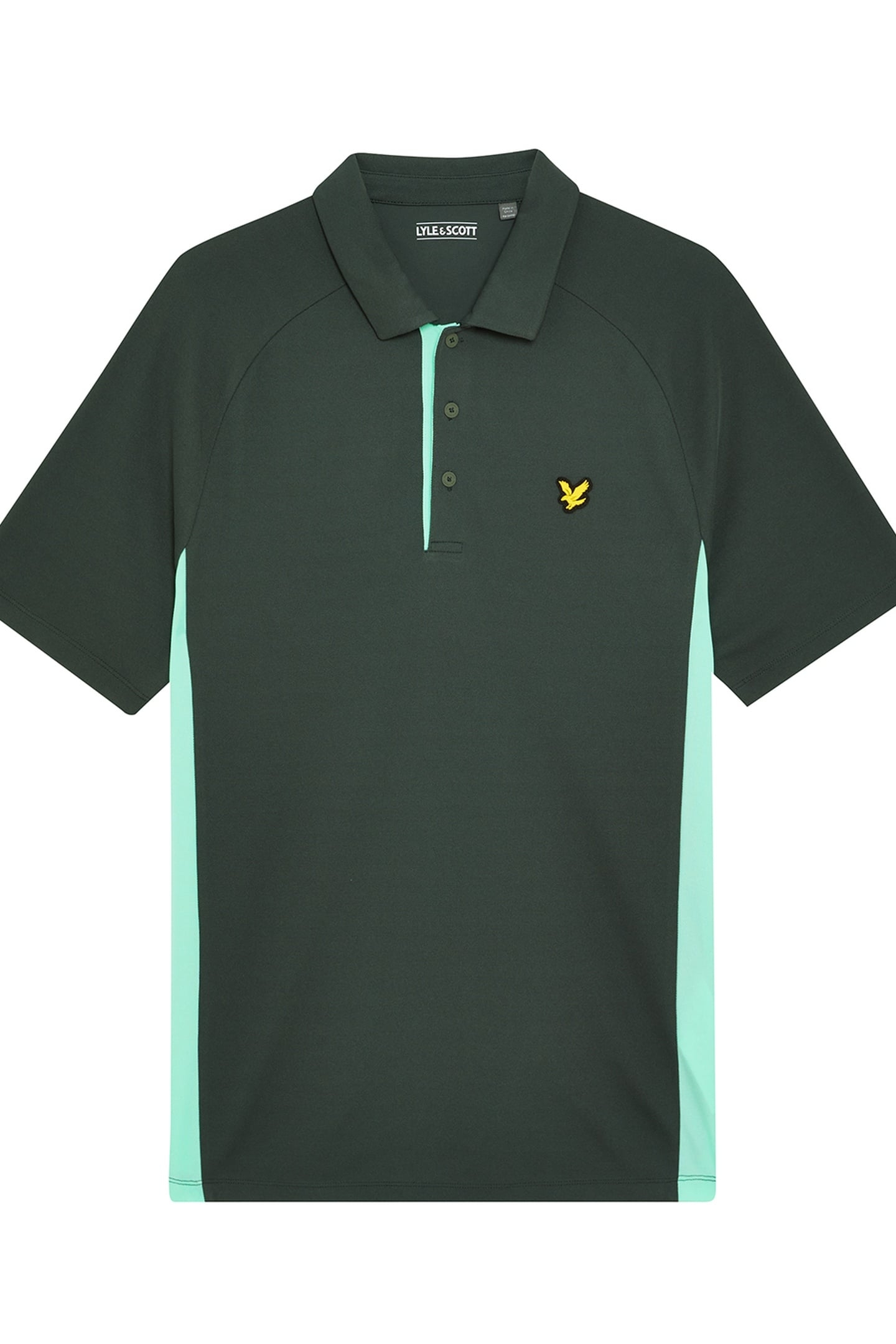 GOLF TIPPED RIB POLO SHIRT DARK NAVY/MOONLIGHT 2