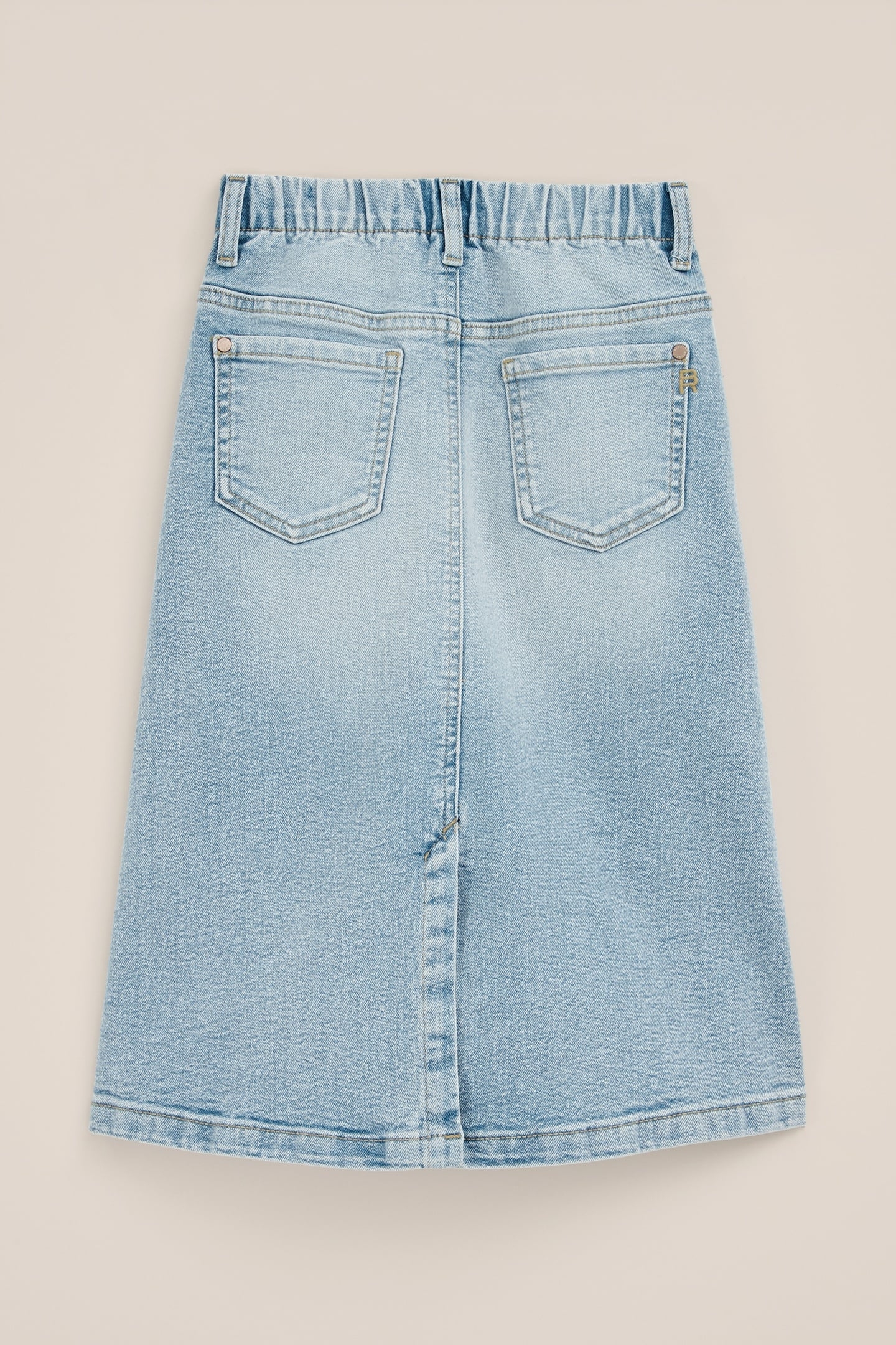 SKIRT MEDIUM LENGTH LIGHT BLUE 8