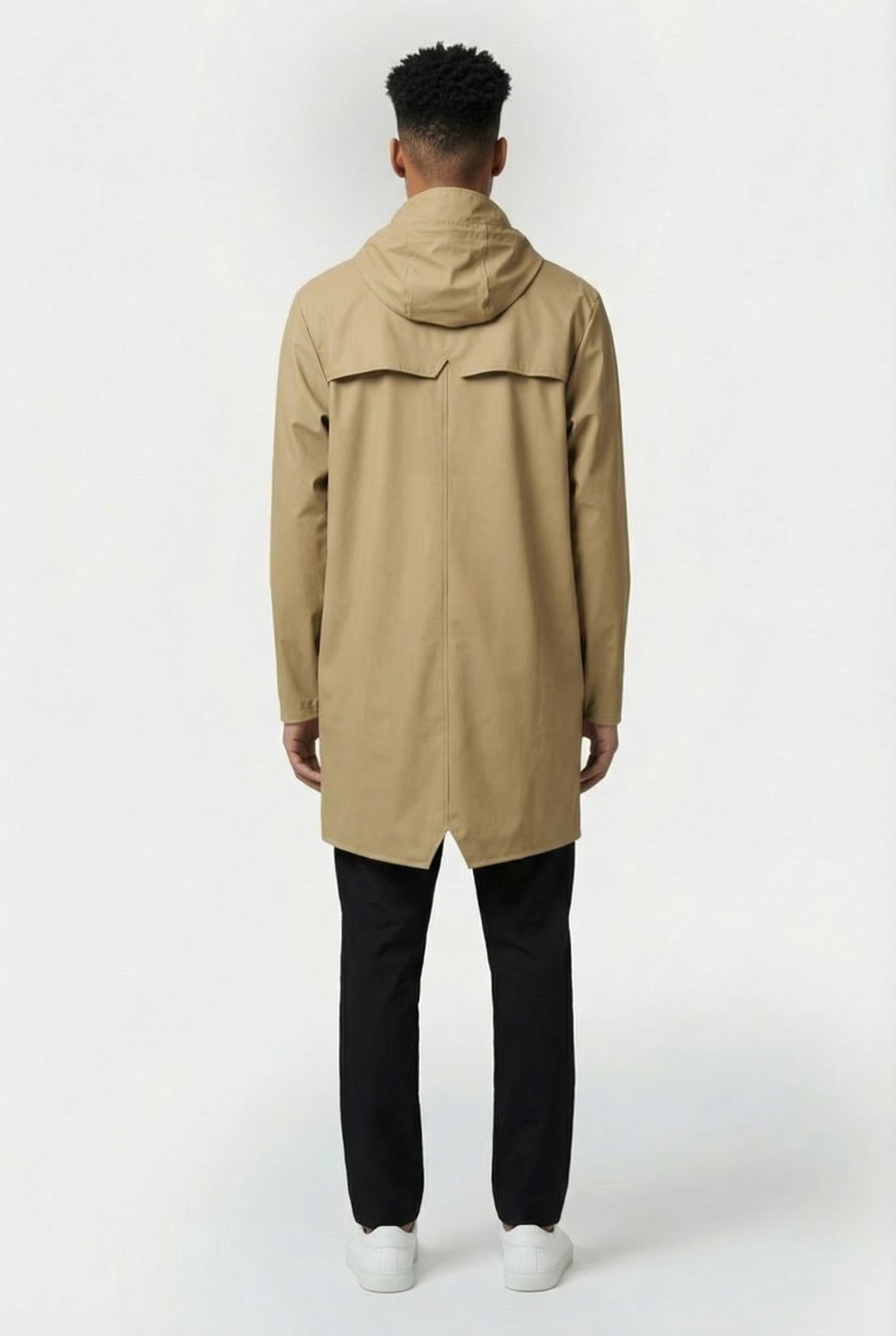 LONG JACKET W3 KHAKI UNISEX 5
