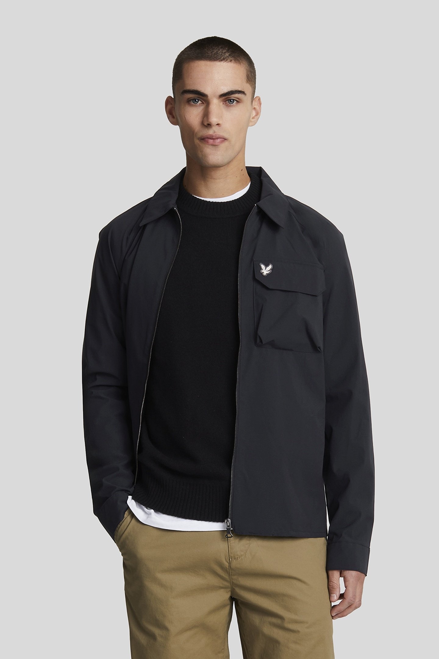 POCKETED SOFTSHELL OVERSHIRT LACQUER 1