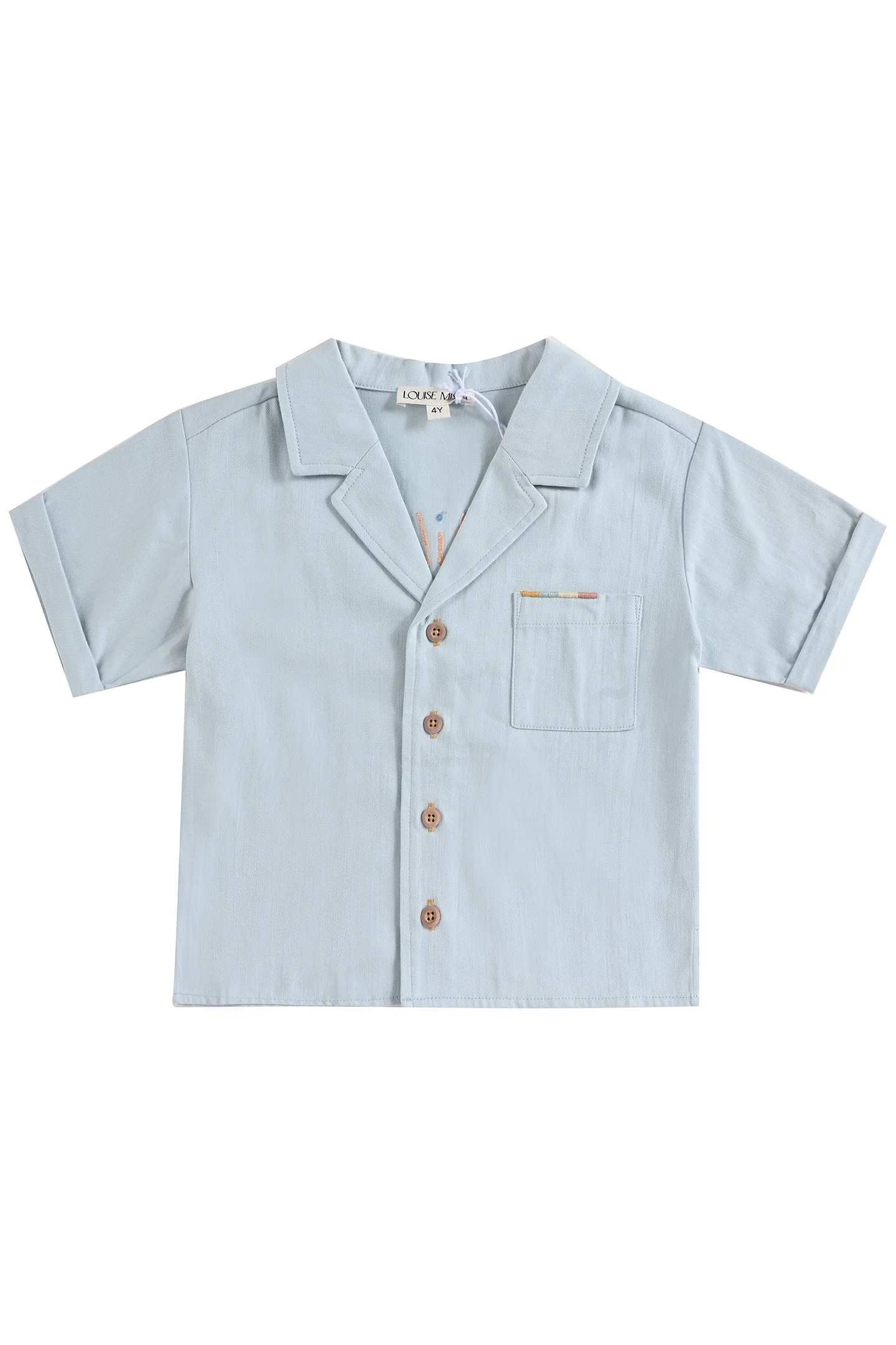 SHIRT ALOV LIGHT BLUE 1
