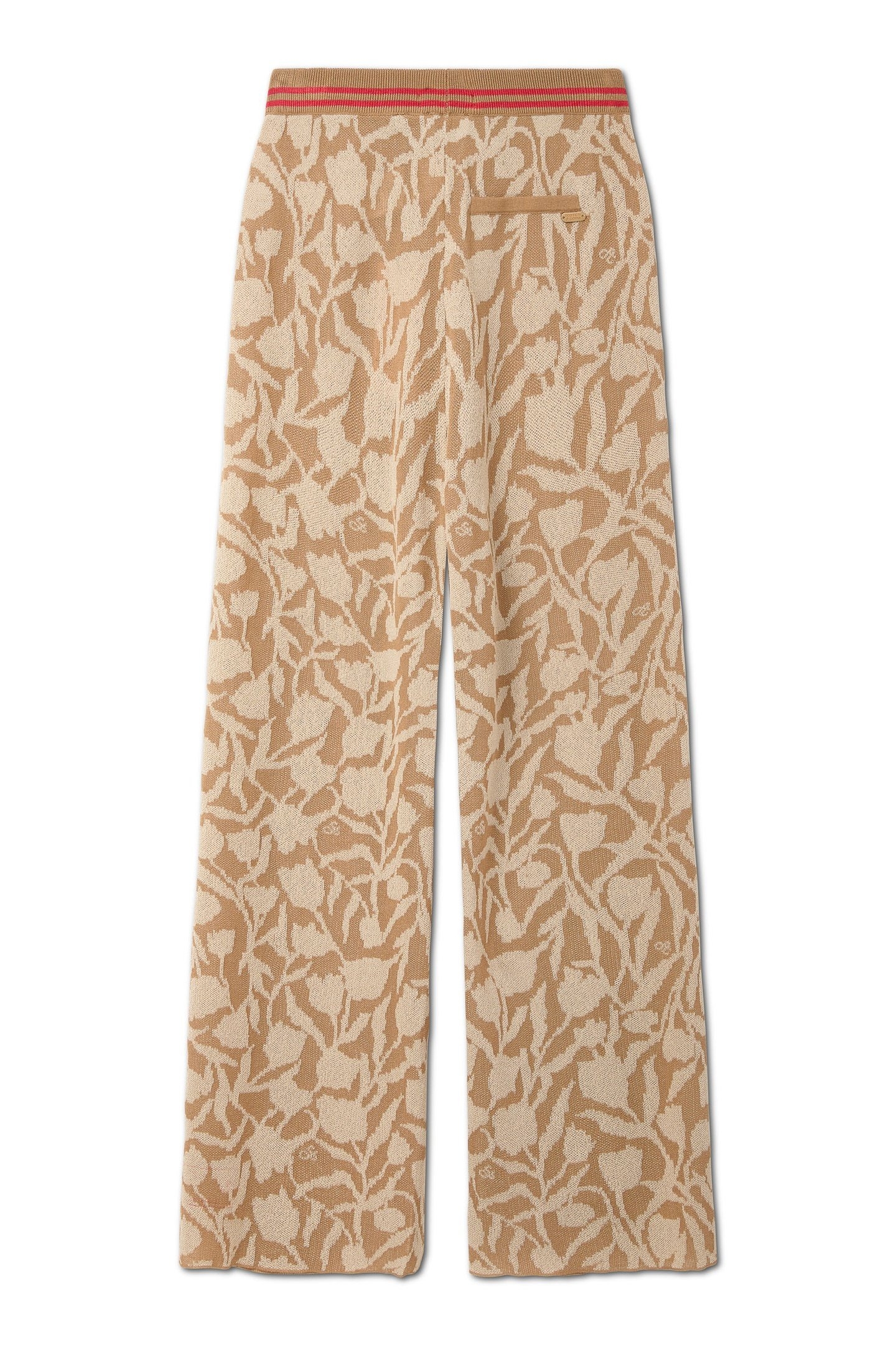 DRAWSTRING PANT OATMEAL HEATHER TULIPS 6