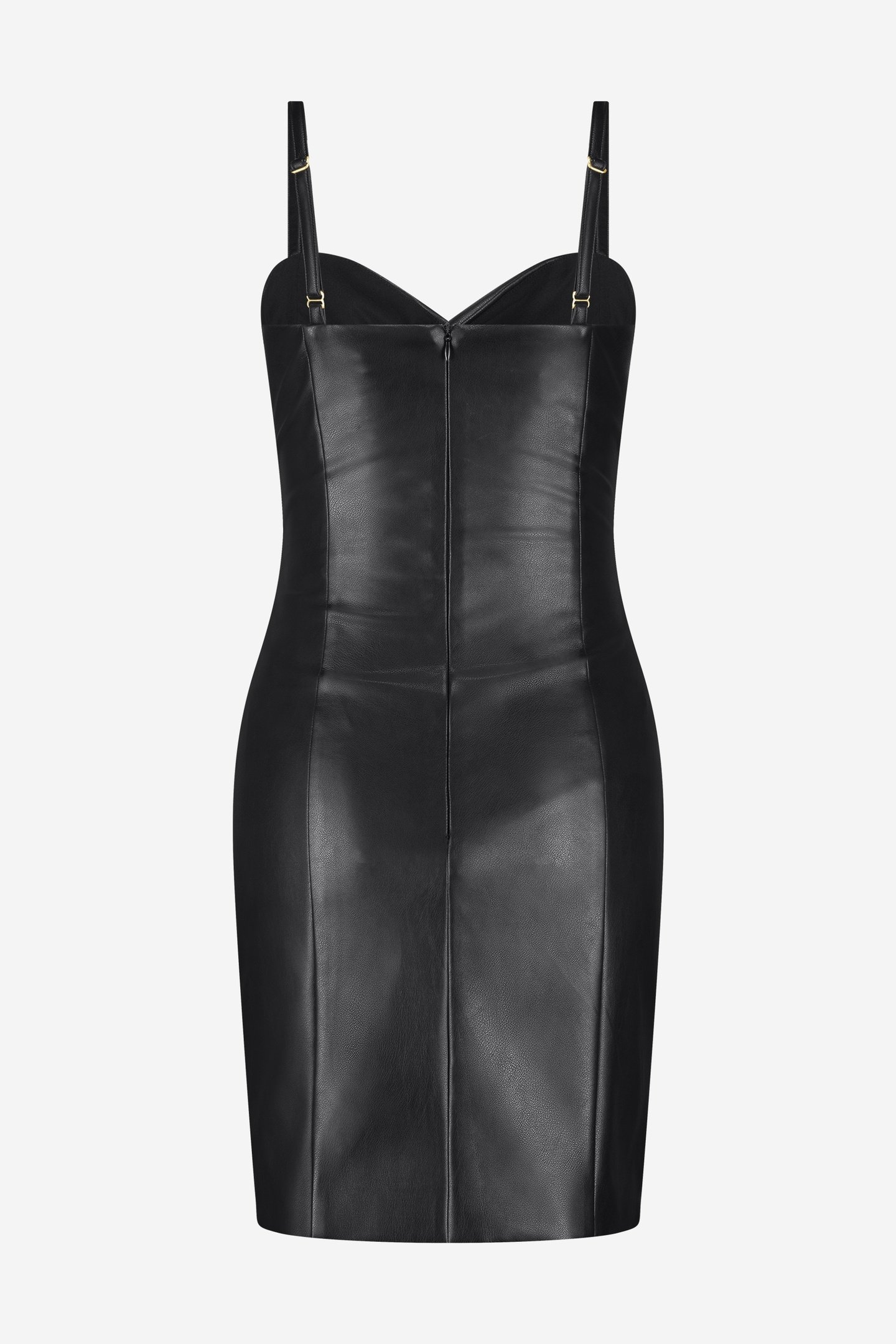 ILEVIO PU DRESS BLACK 2