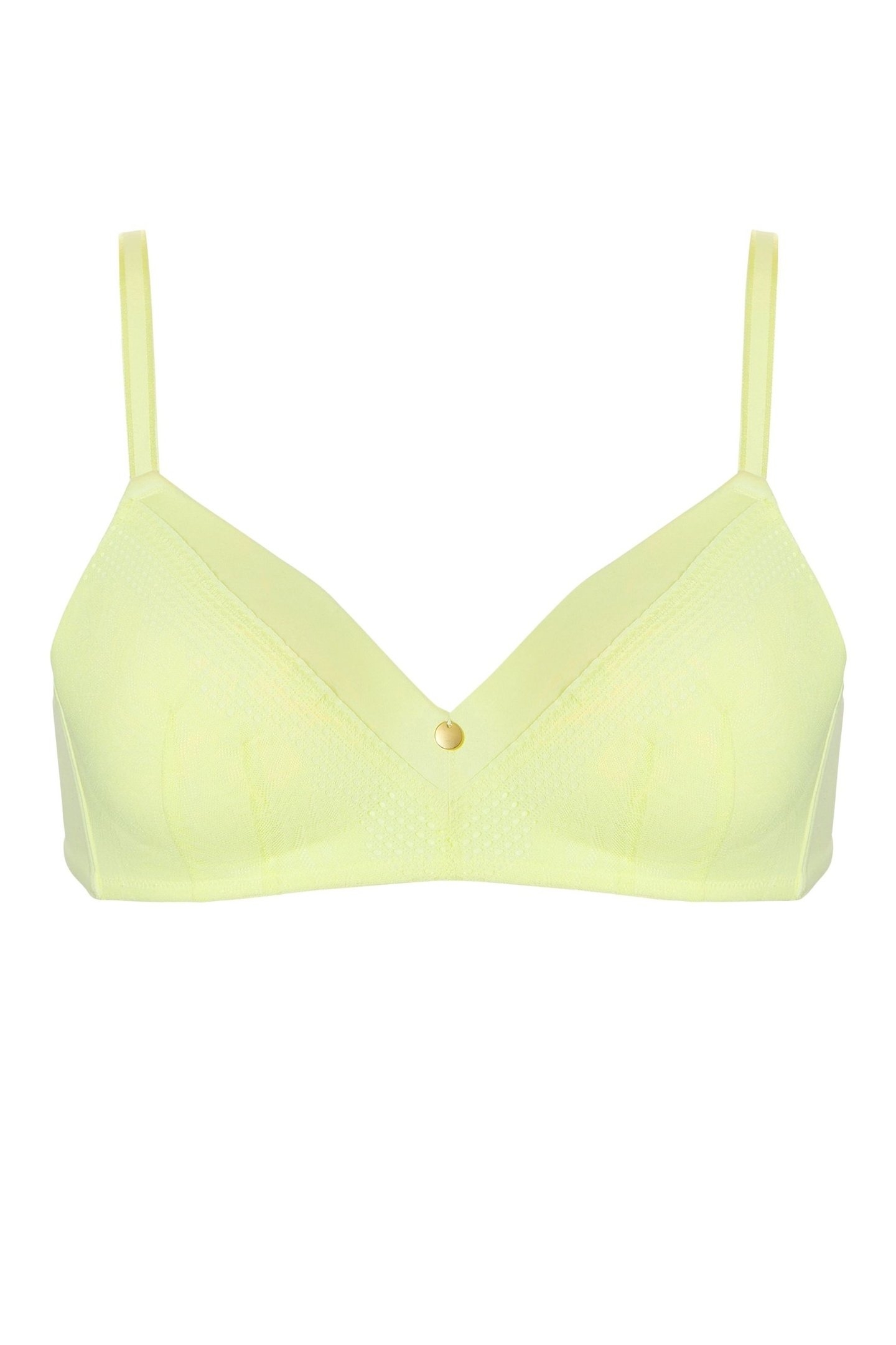 BRA TSHIRT BIBI SOFT LACE TENDER YELLOW 1
